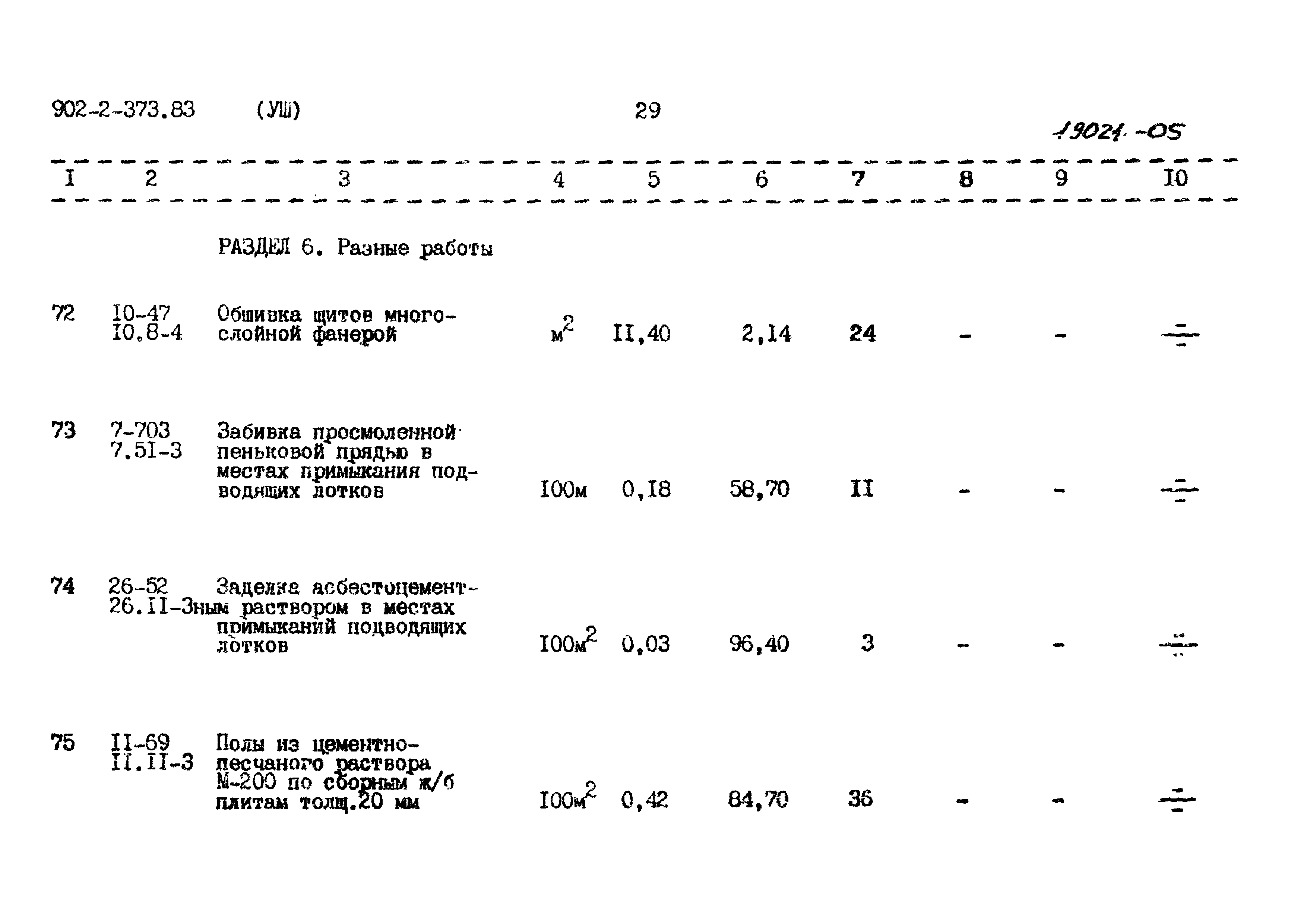 Типовой проект 902-2-373.83