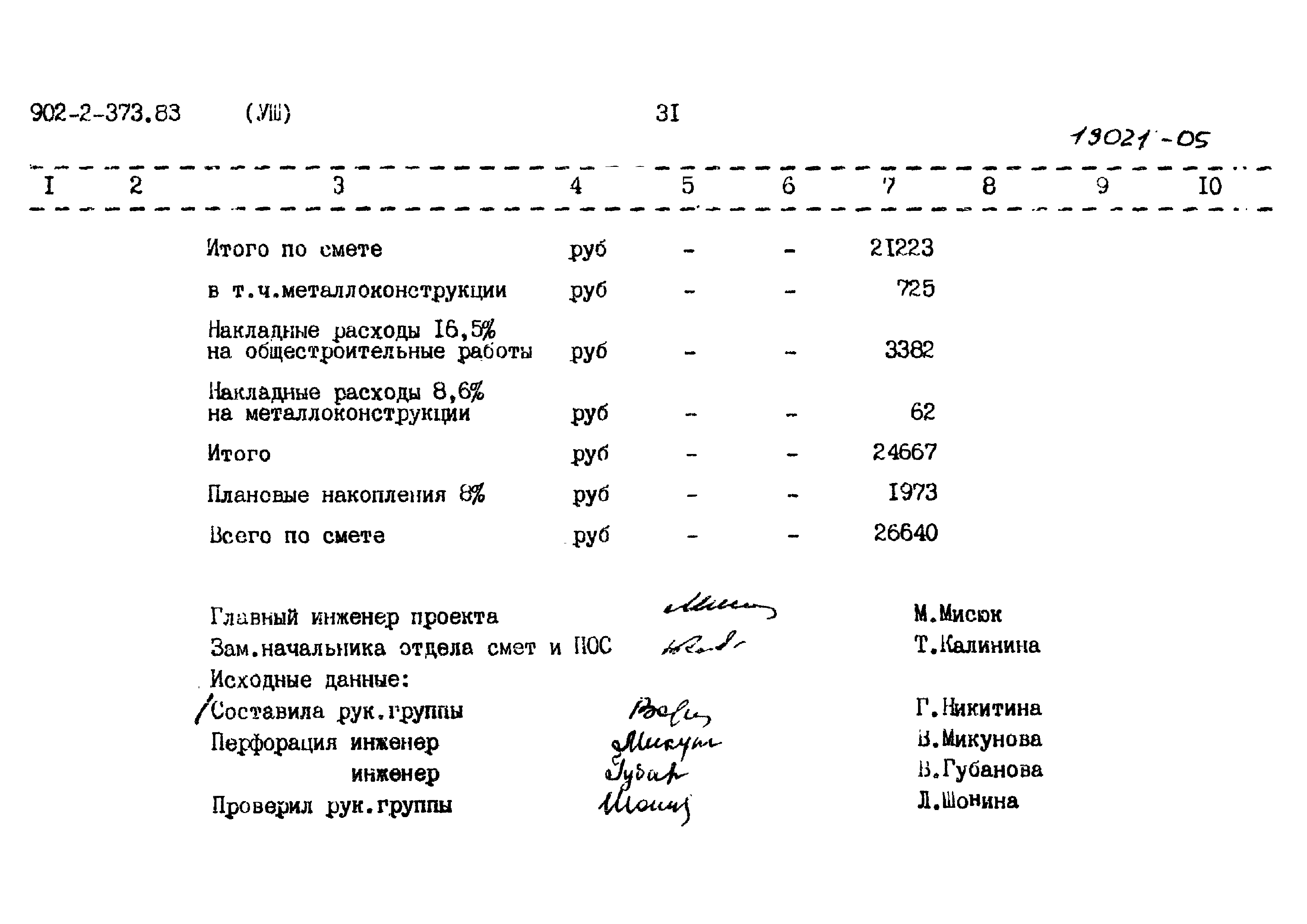 Типовой проект 902-2-373.83