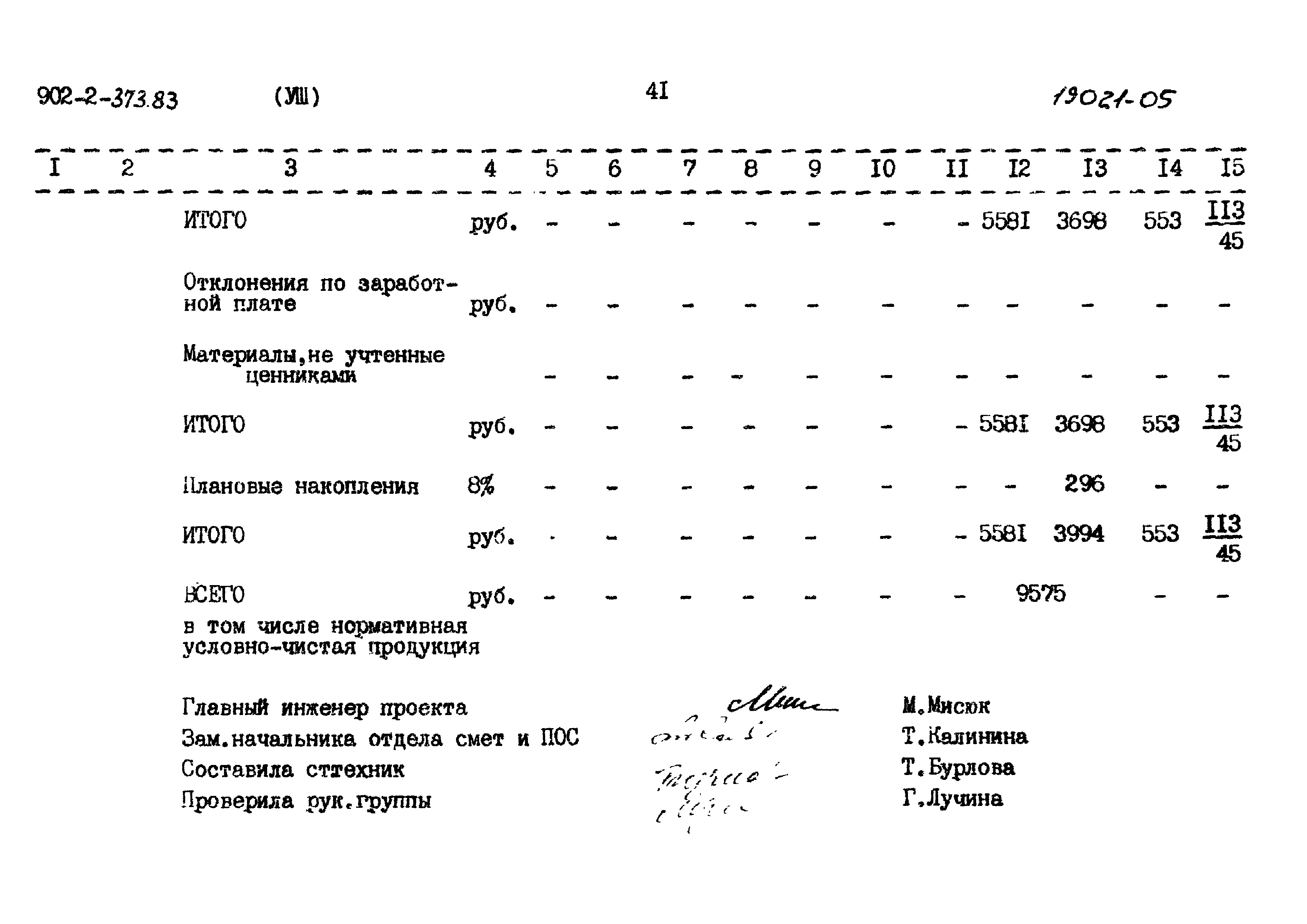 Типовой проект 902-2-373.83