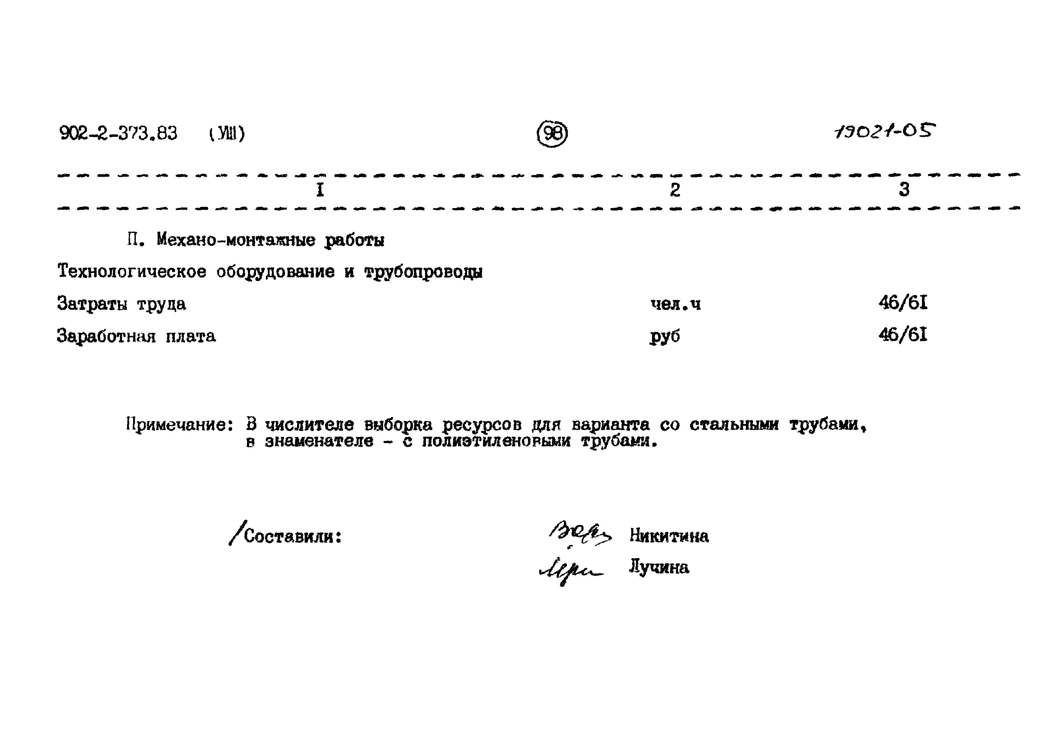 Типовой проект 902-2-373.83