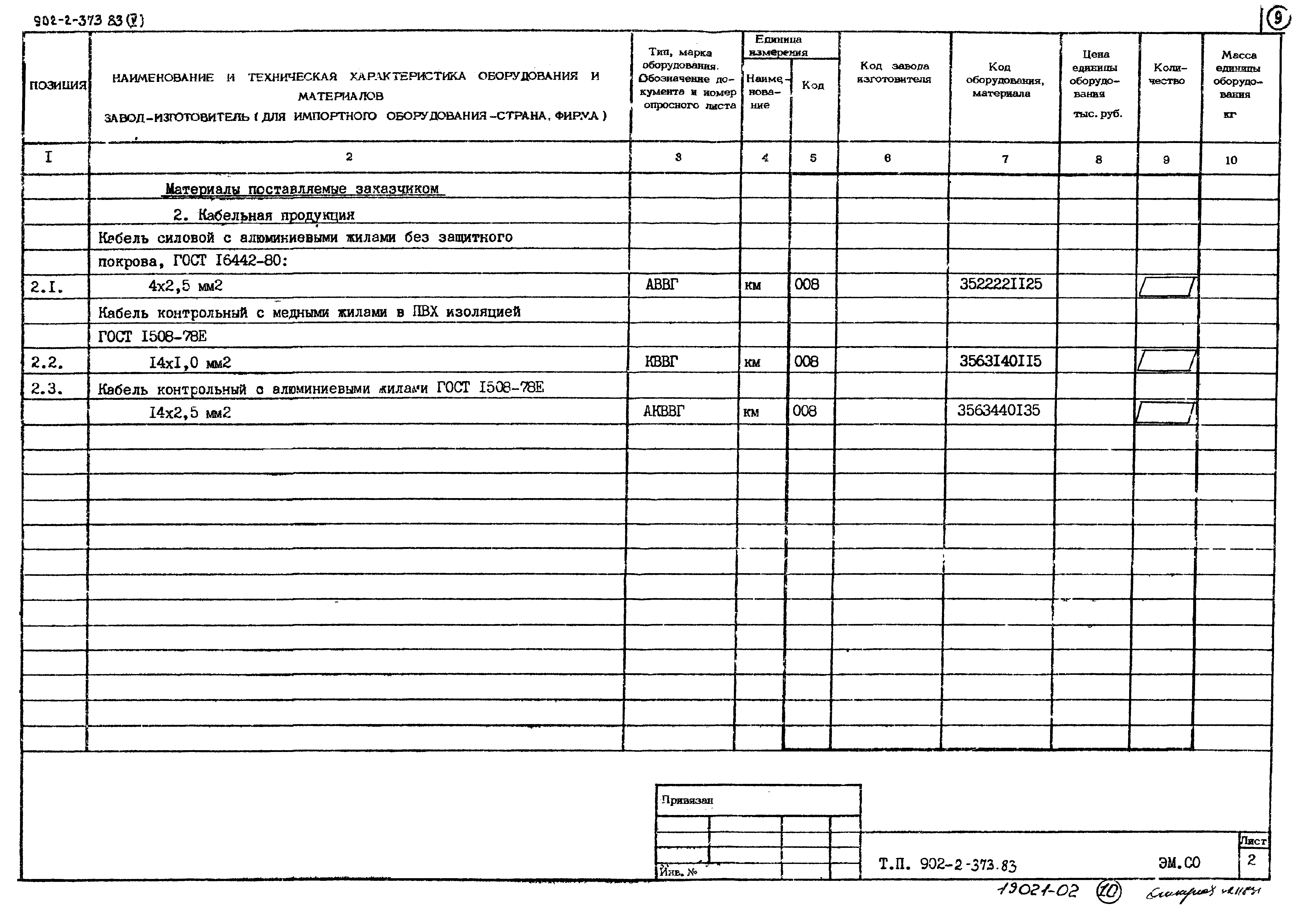 Типовой проект 902-2-373.83