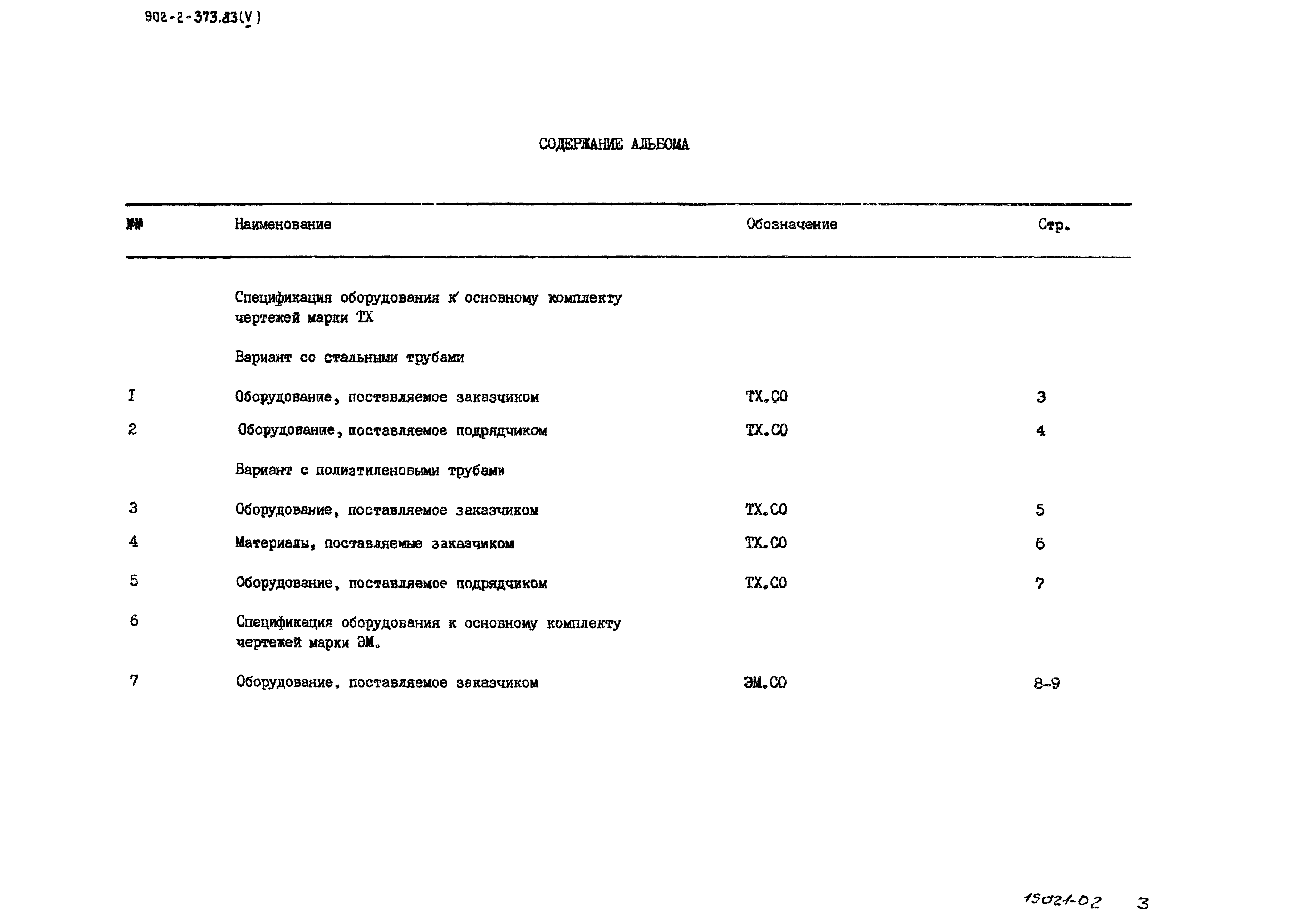 Типовой проект 902-2-373.83