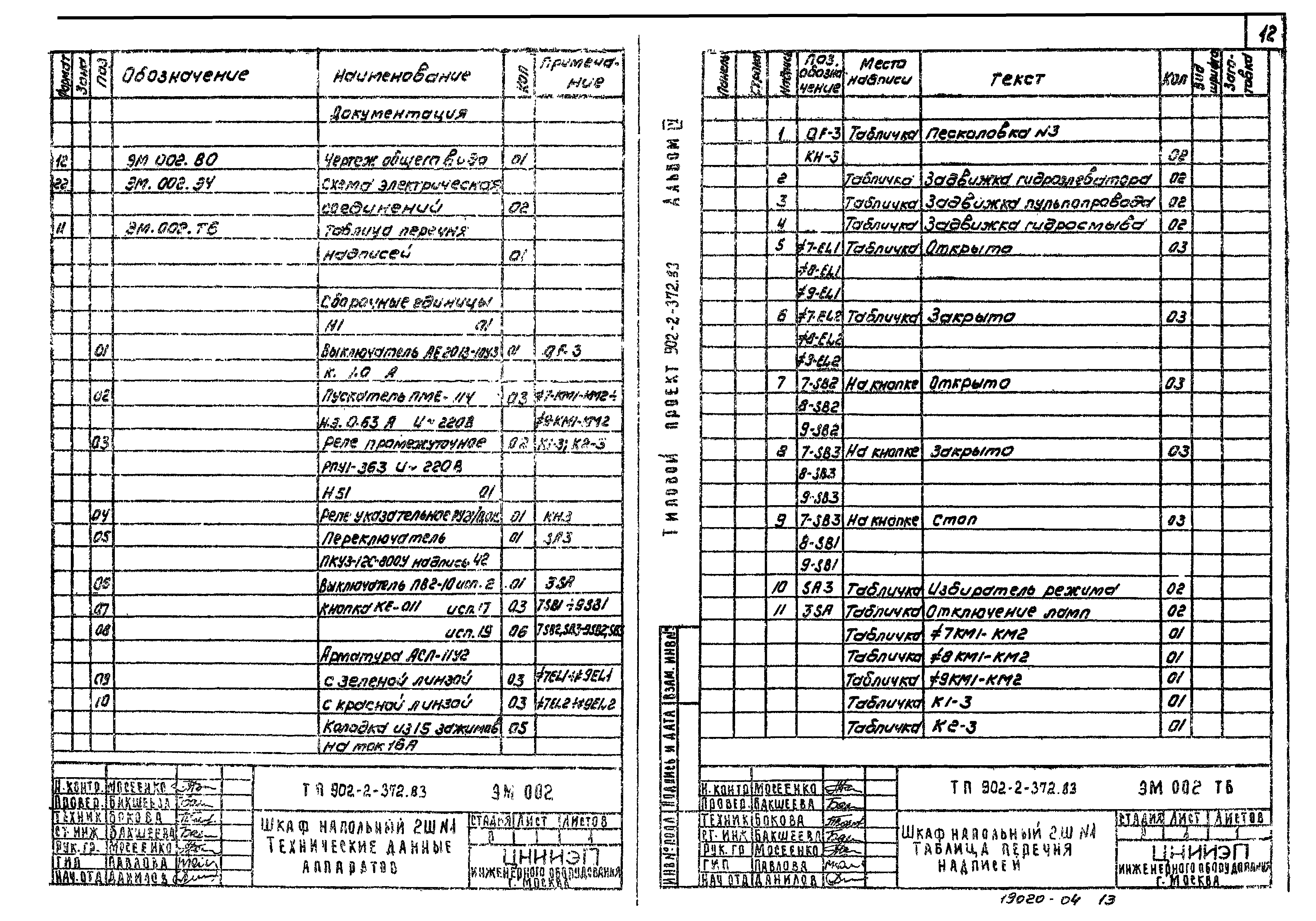 Типовой проект 902-2-373.83