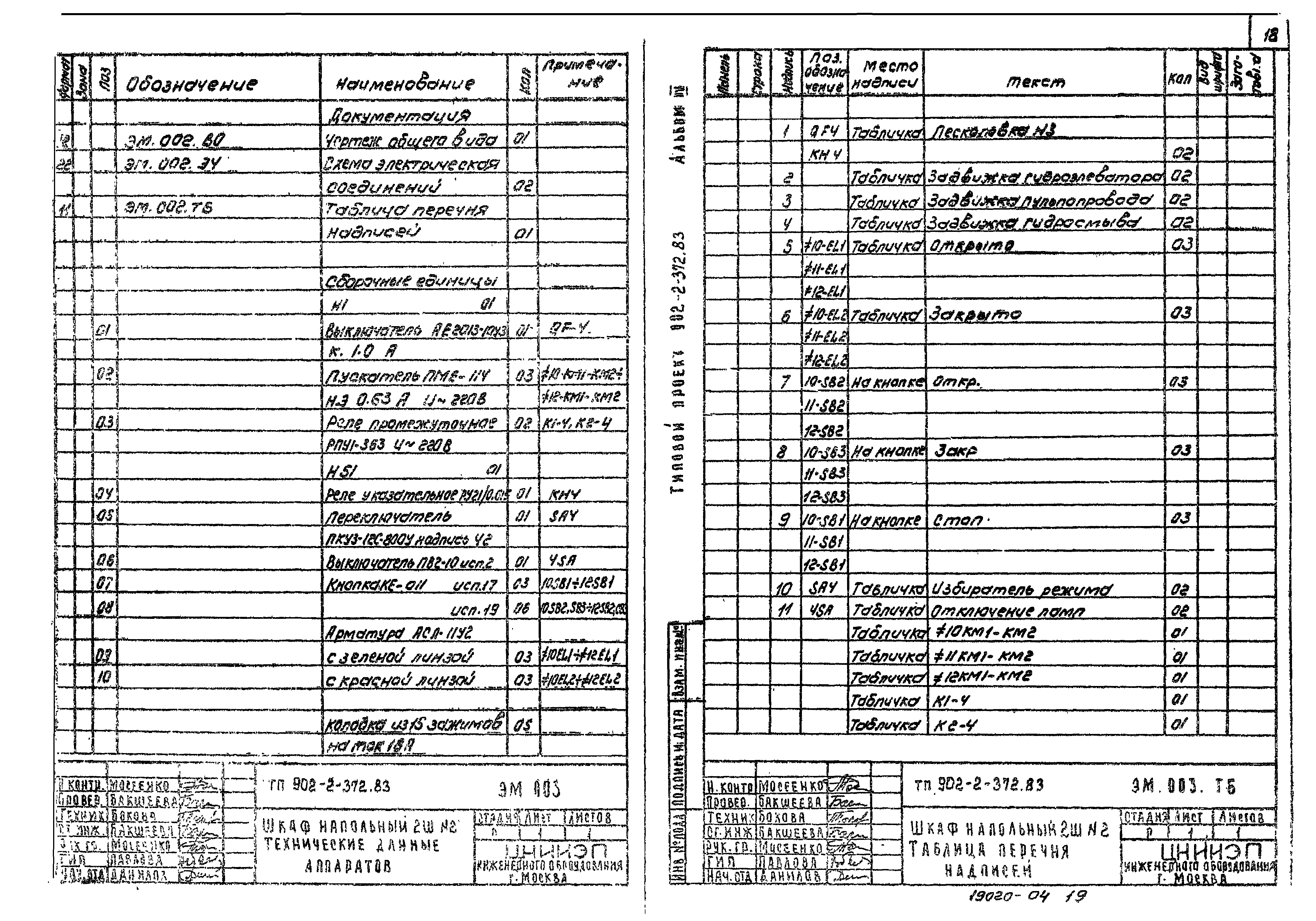 Типовой проект 902-2-373.83