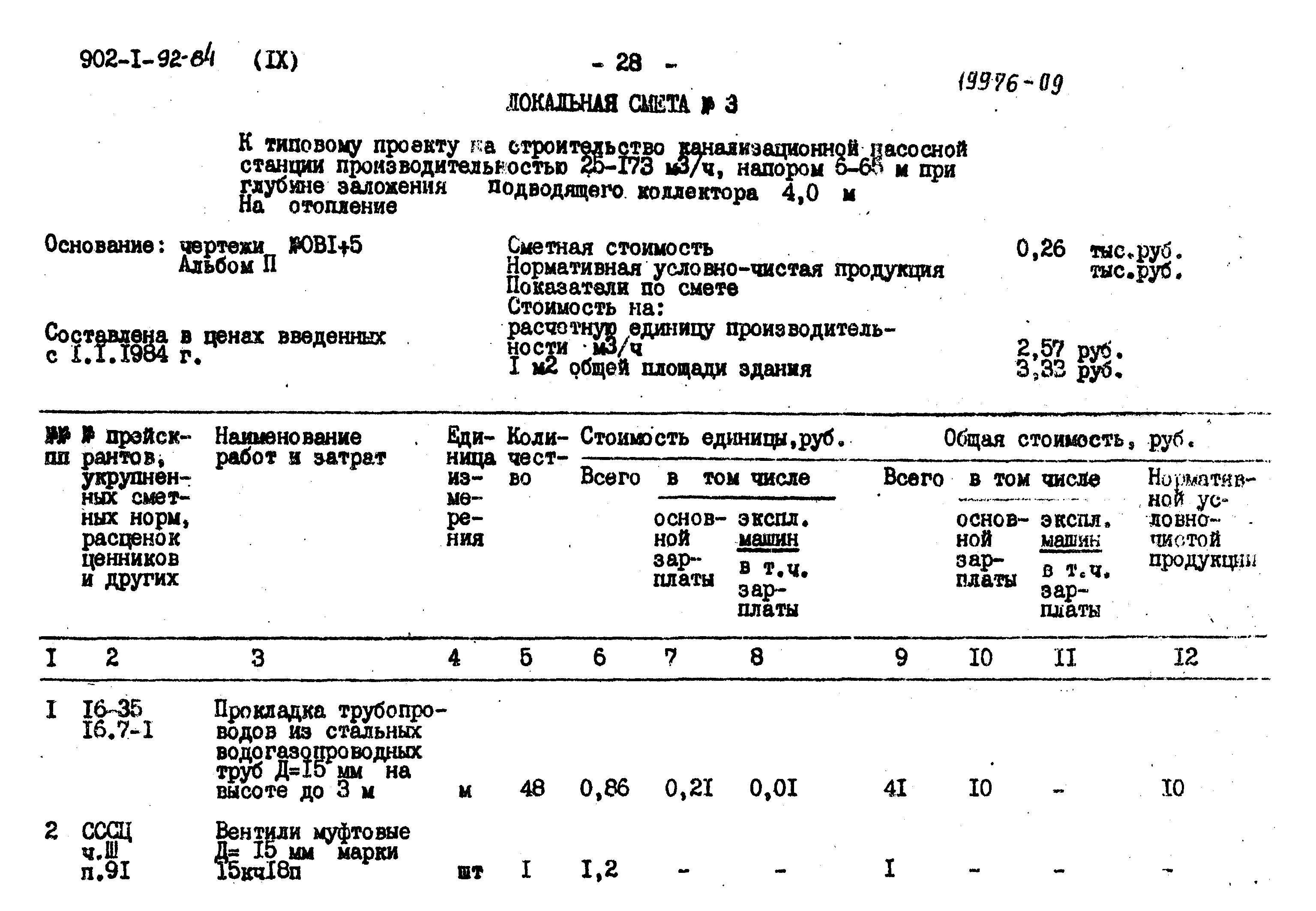 Типовой проект 902-1-95.84