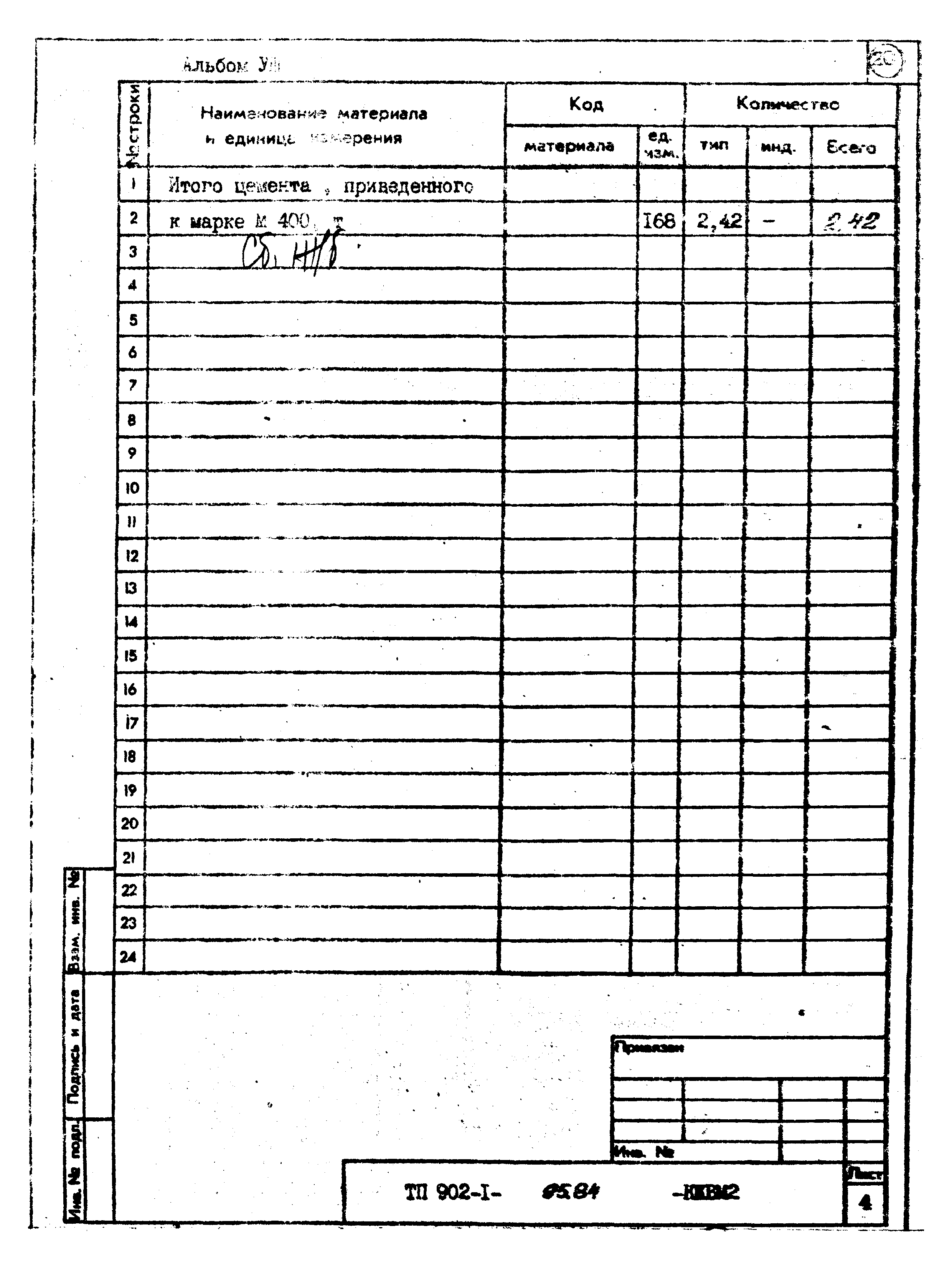 Типовой проект 902-1-95.84