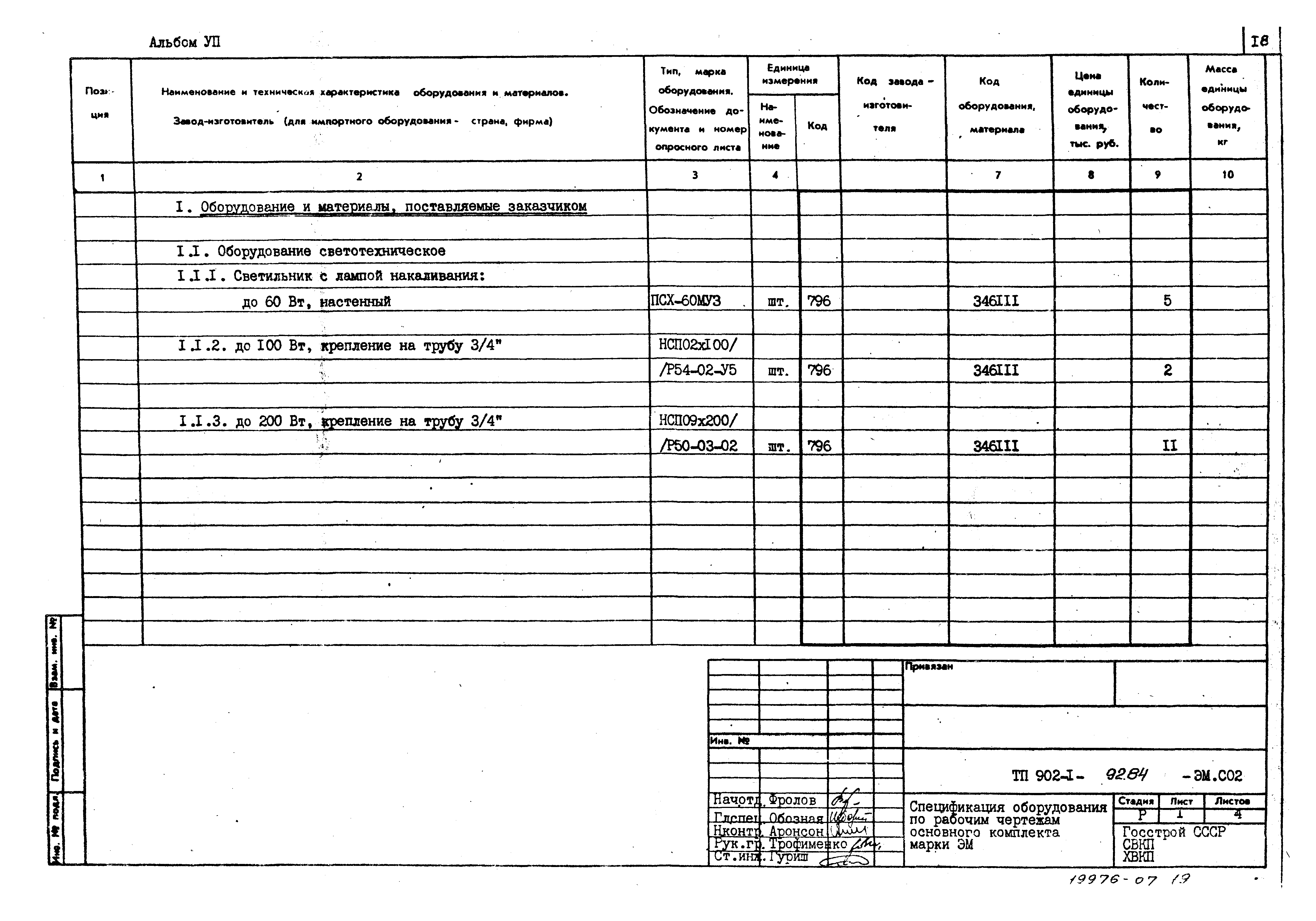 Типовой проект 902-1-94.84