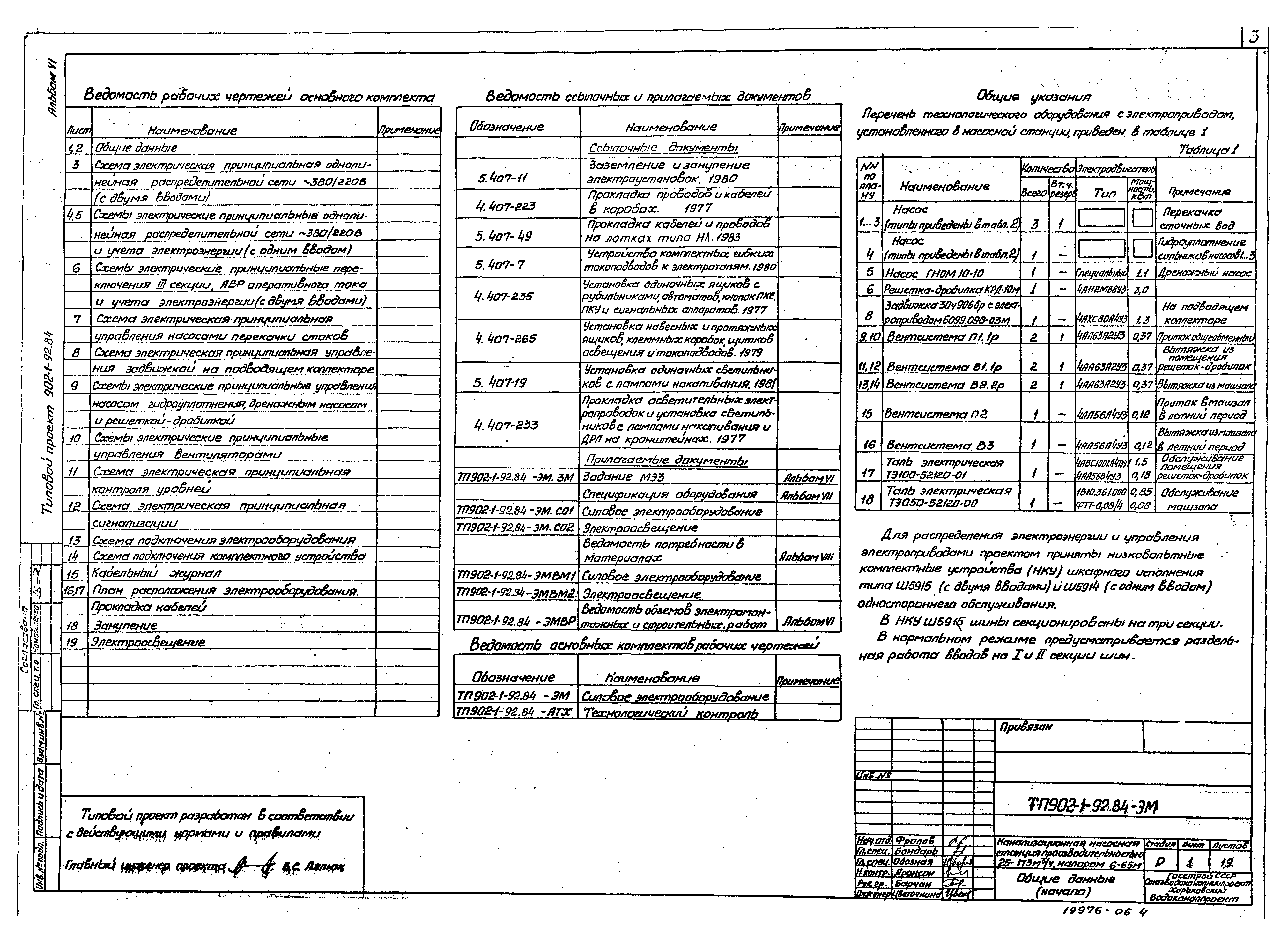 Типовой проект 902-1-93.84