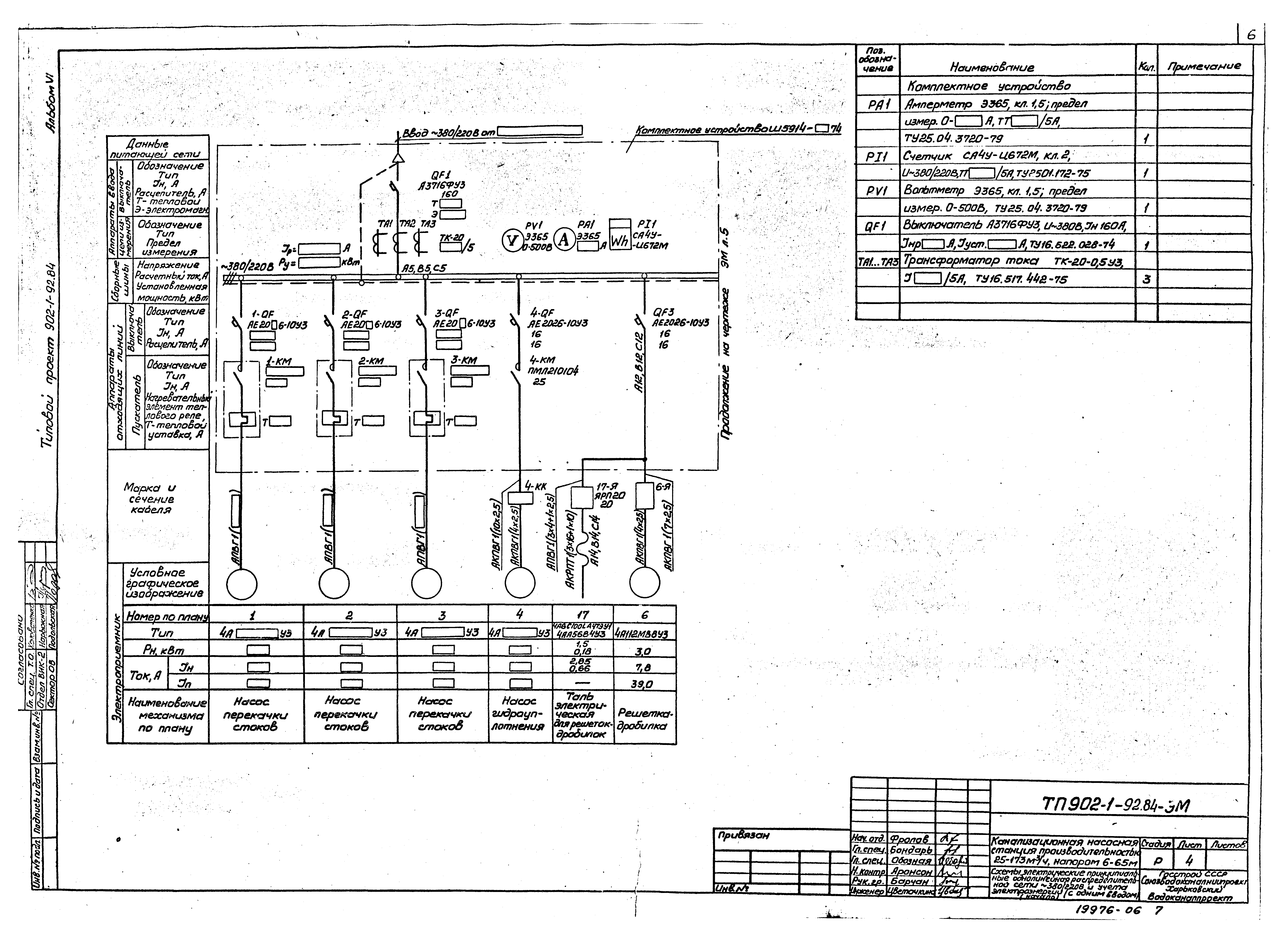 Типовой проект 902-1-93.84