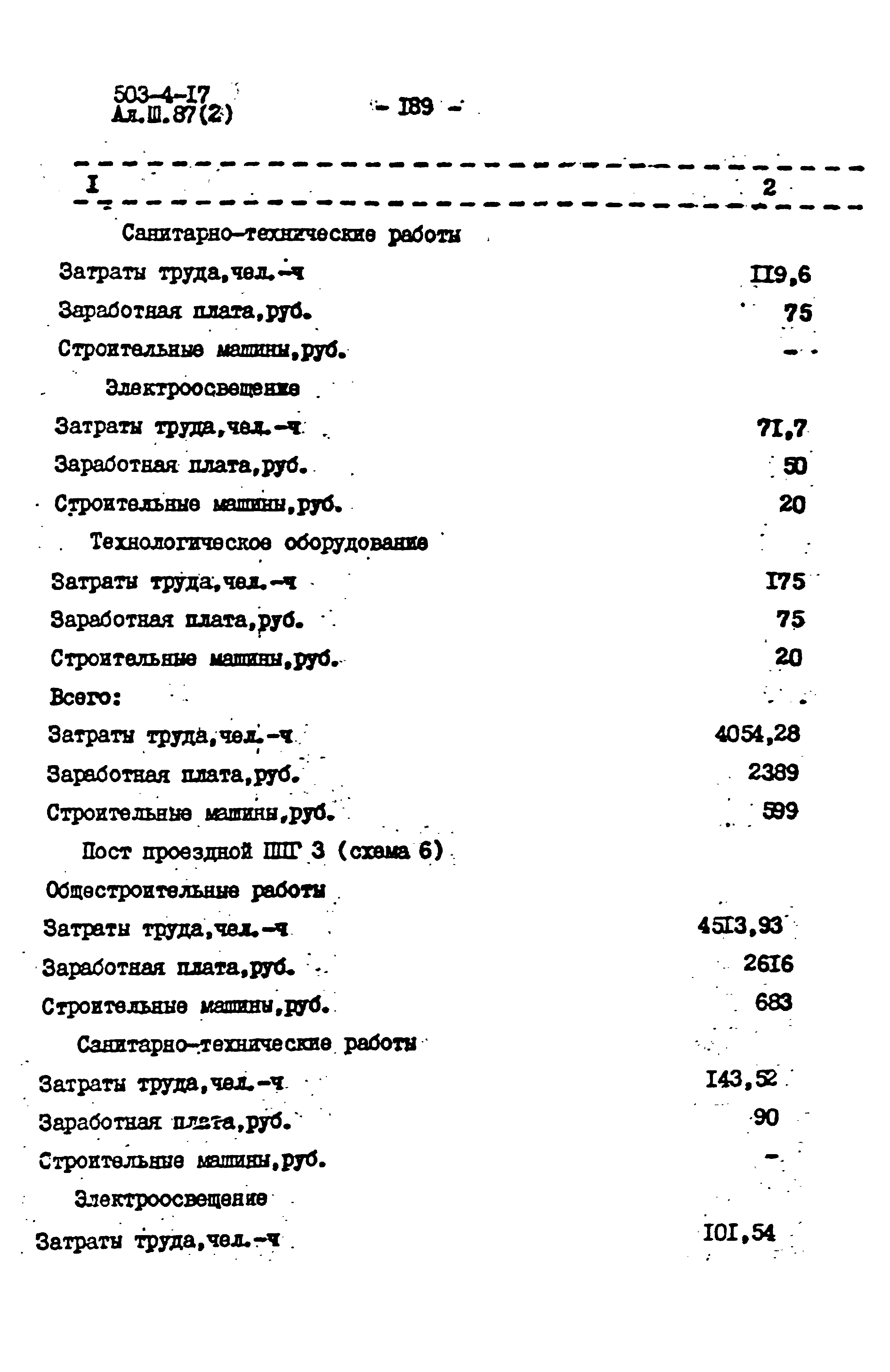 Типовой проект 503-4-17