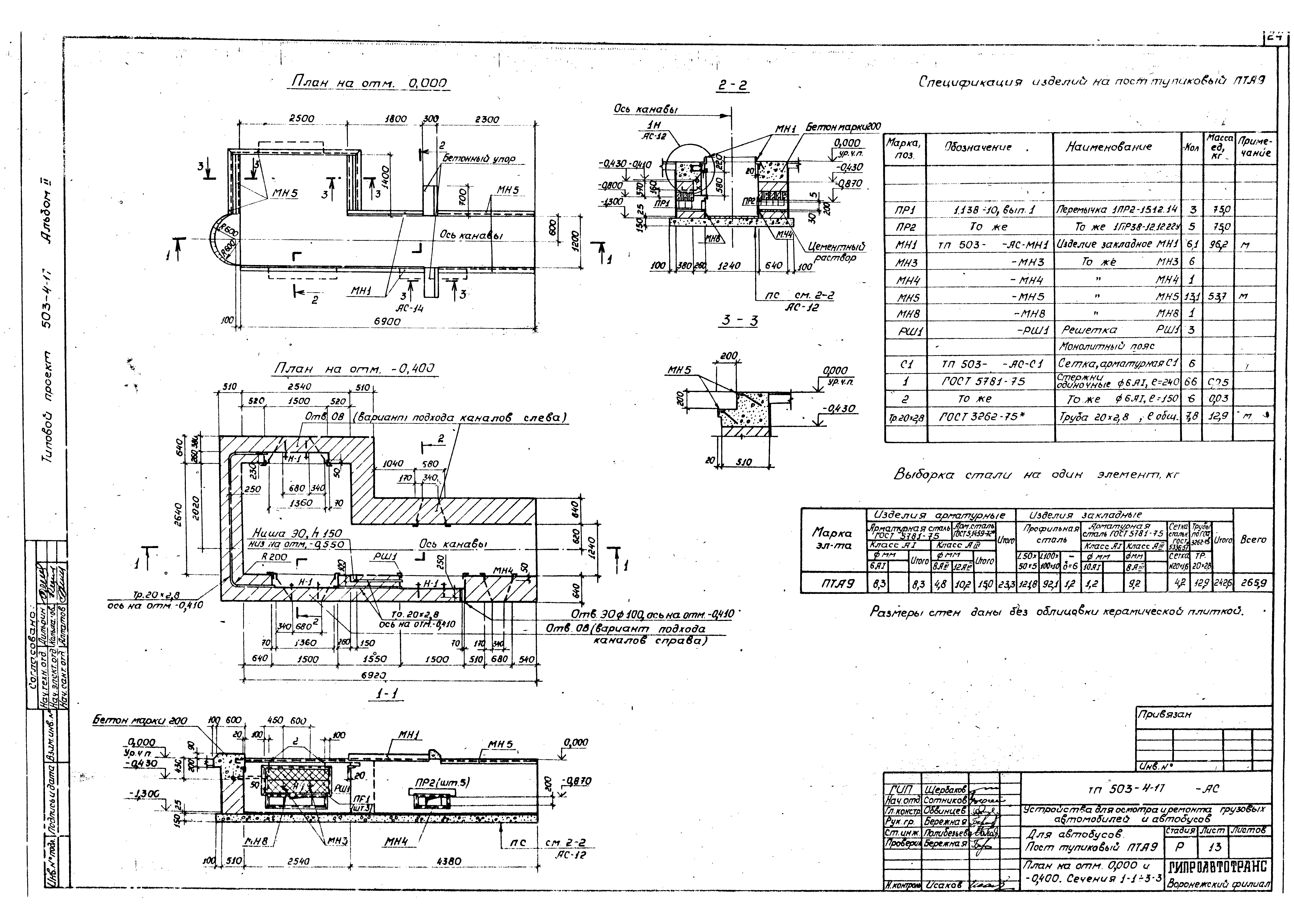 Типовой проект 503-4-17