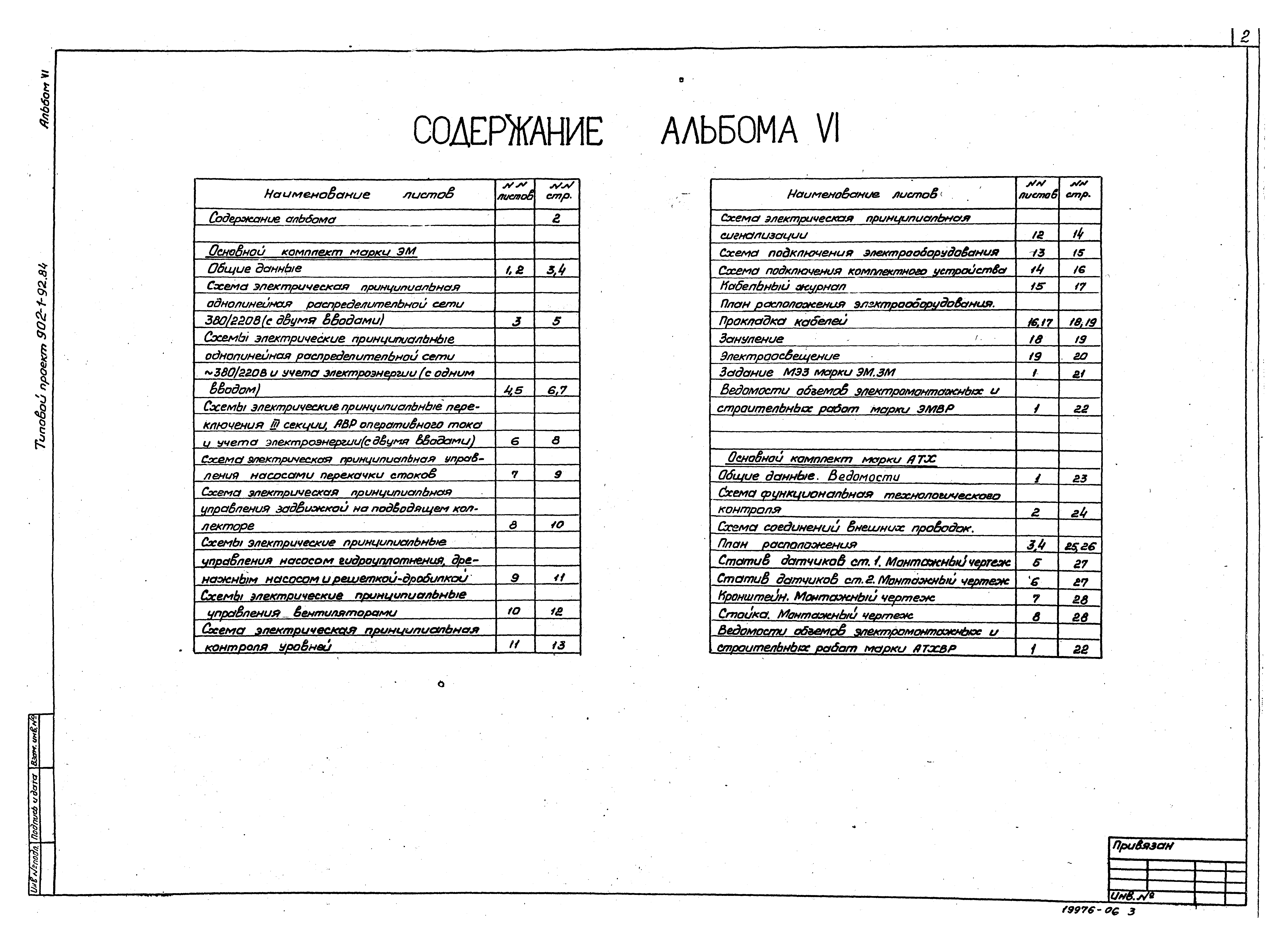 Типовой проект 902-1-92.84