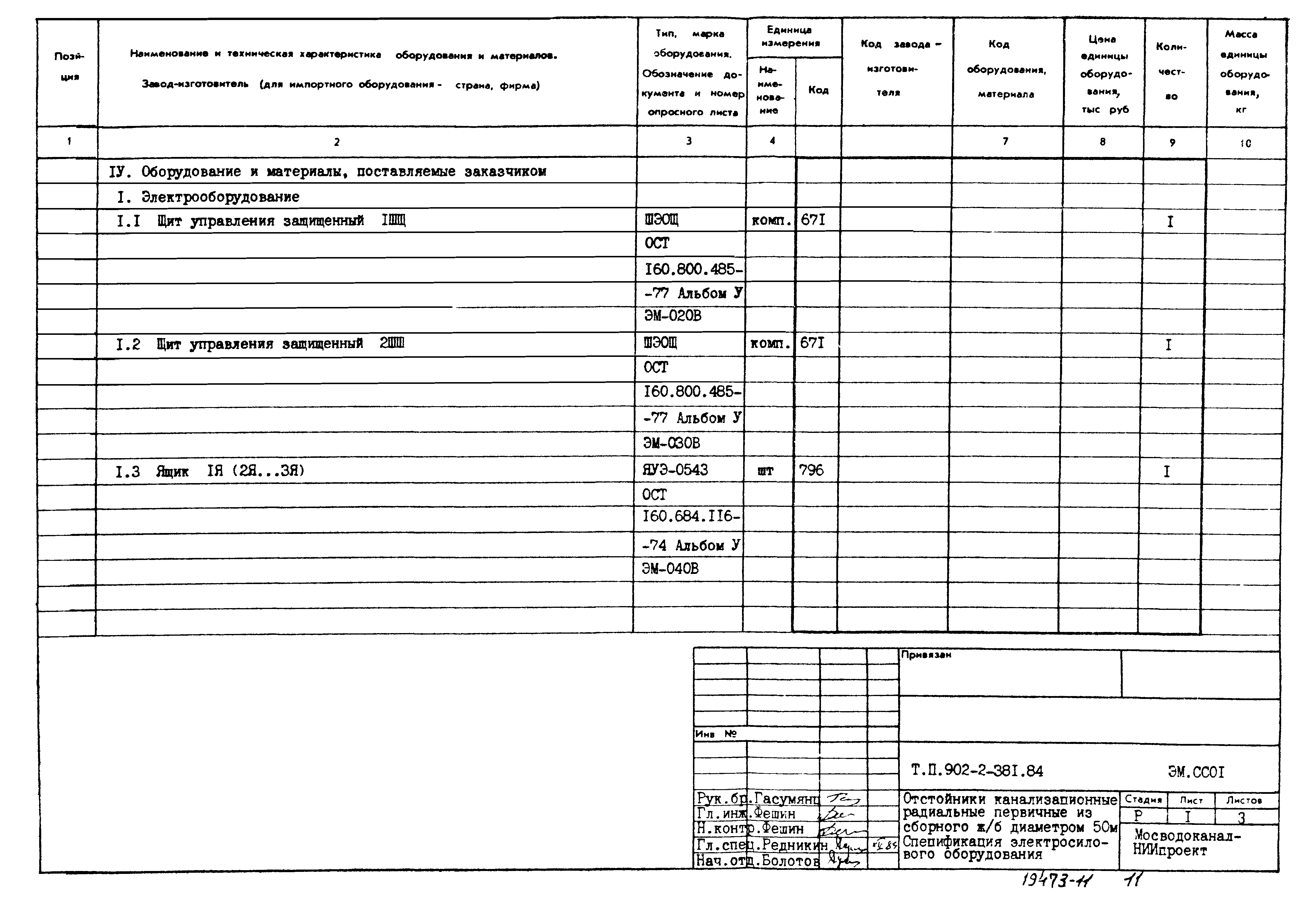 Типовой проект 902-2-381.84