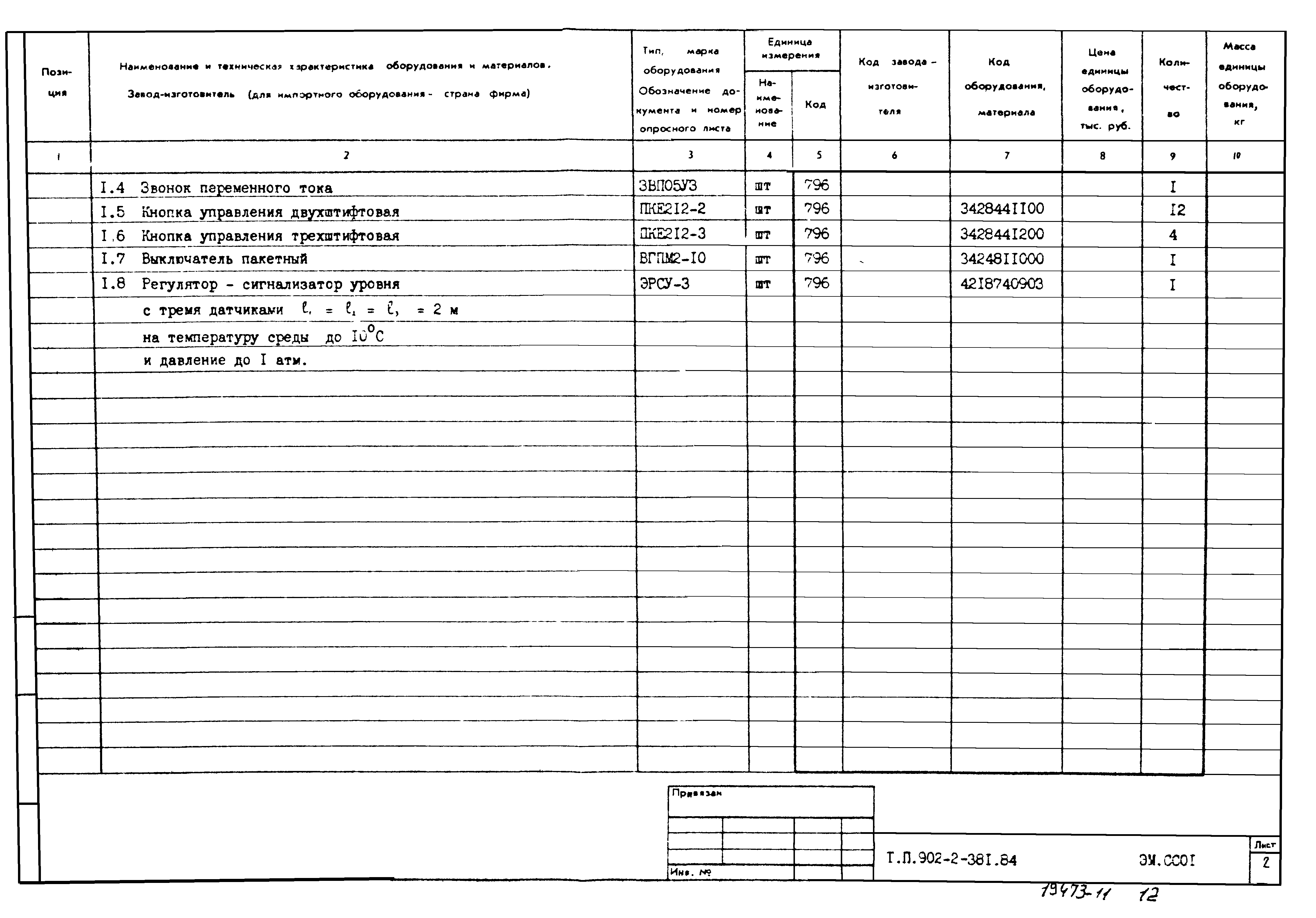 Типовой проект 902-2-381.84