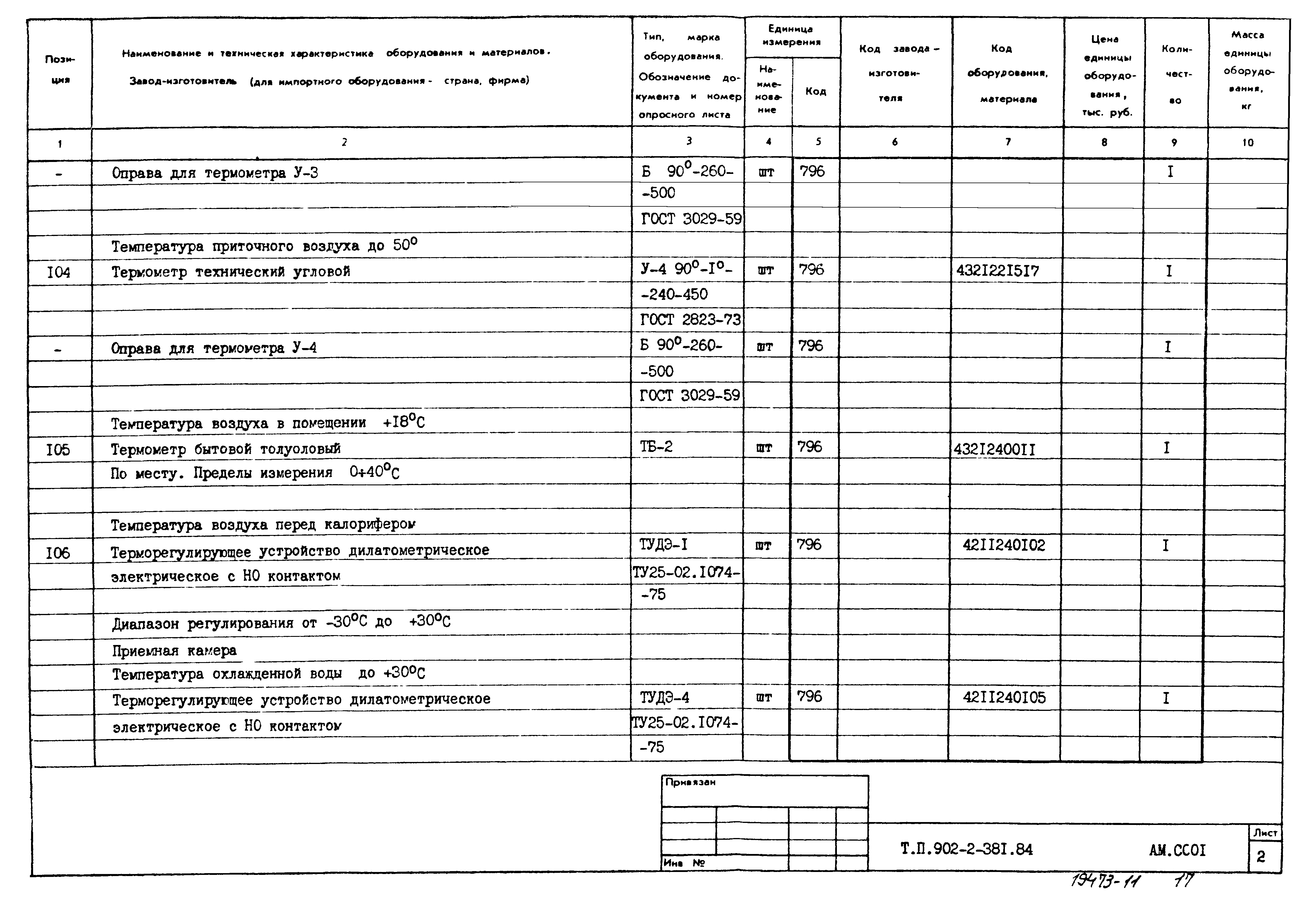 Типовой проект 902-2-381.84