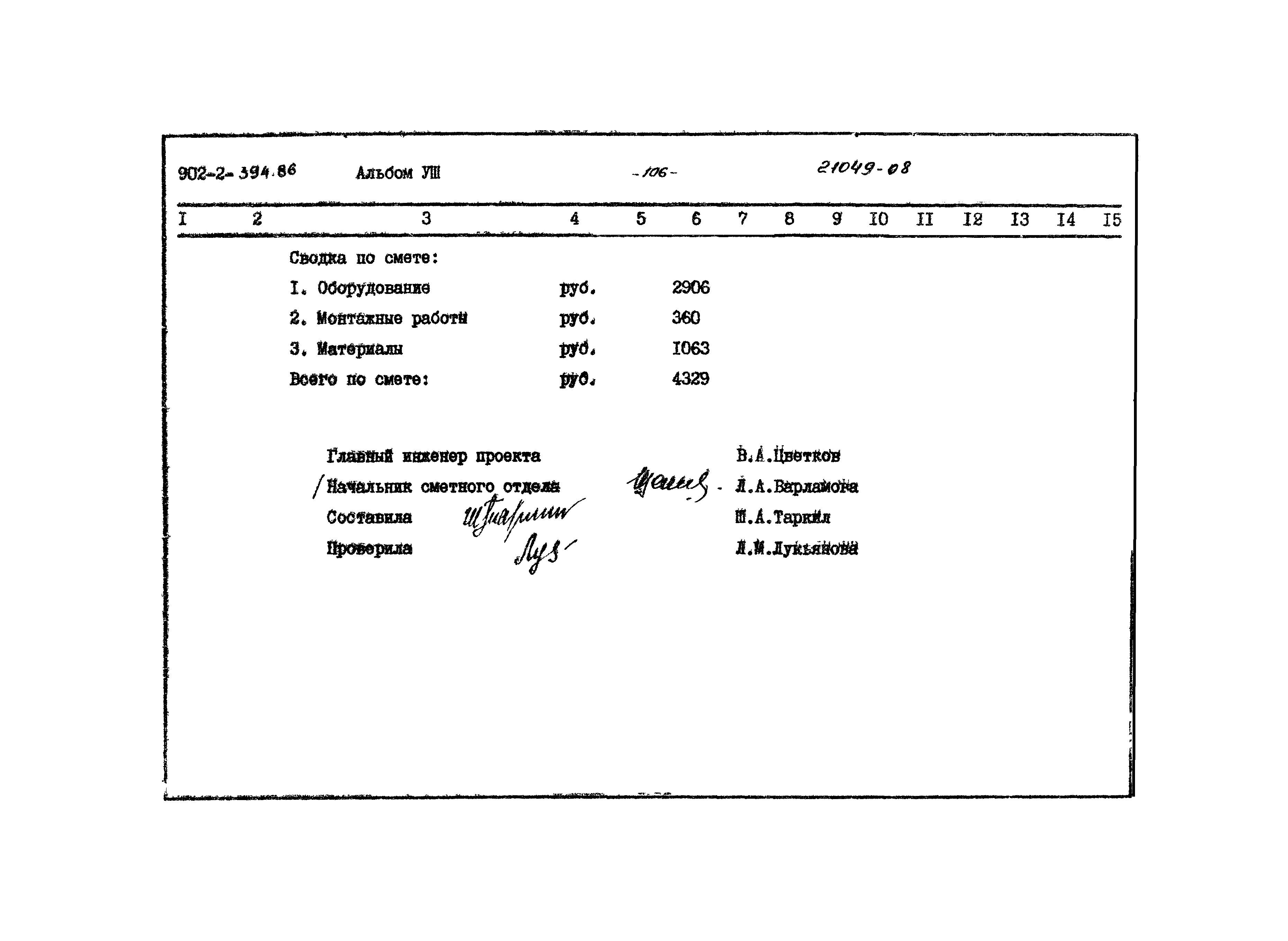 Типовой проект 902-2-394.86