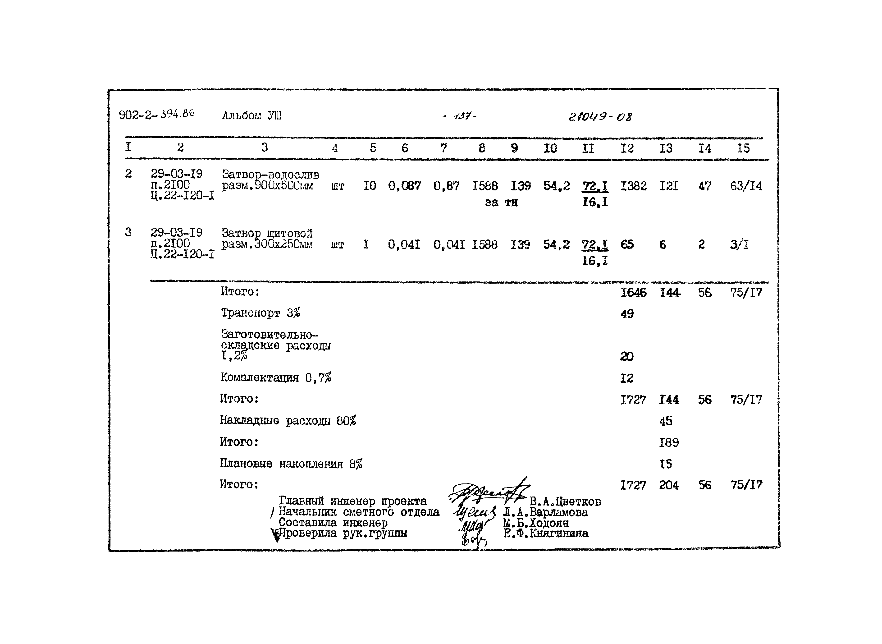 Типовой проект 902-2-394.86