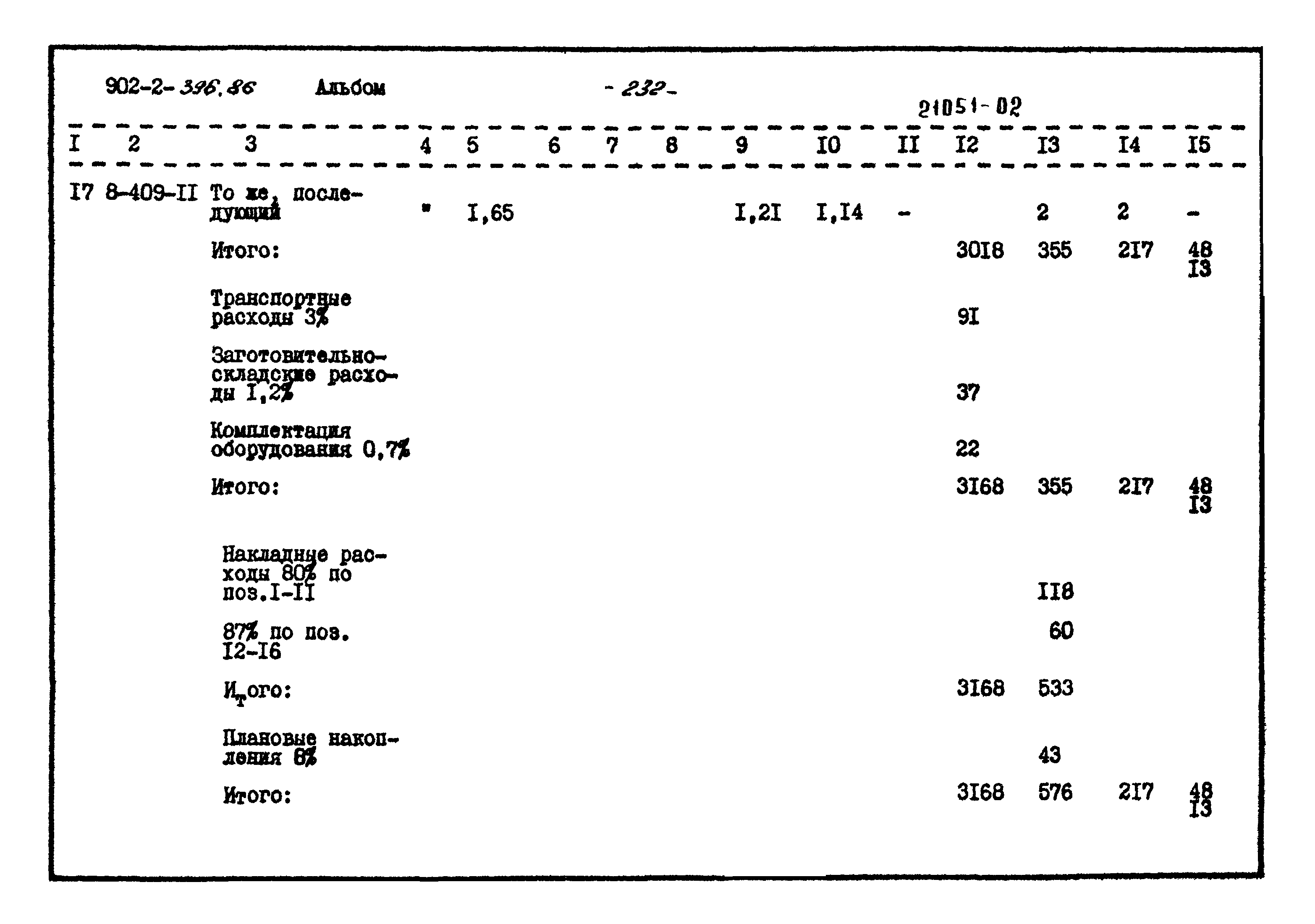 Типовой проект 902-2-396.86