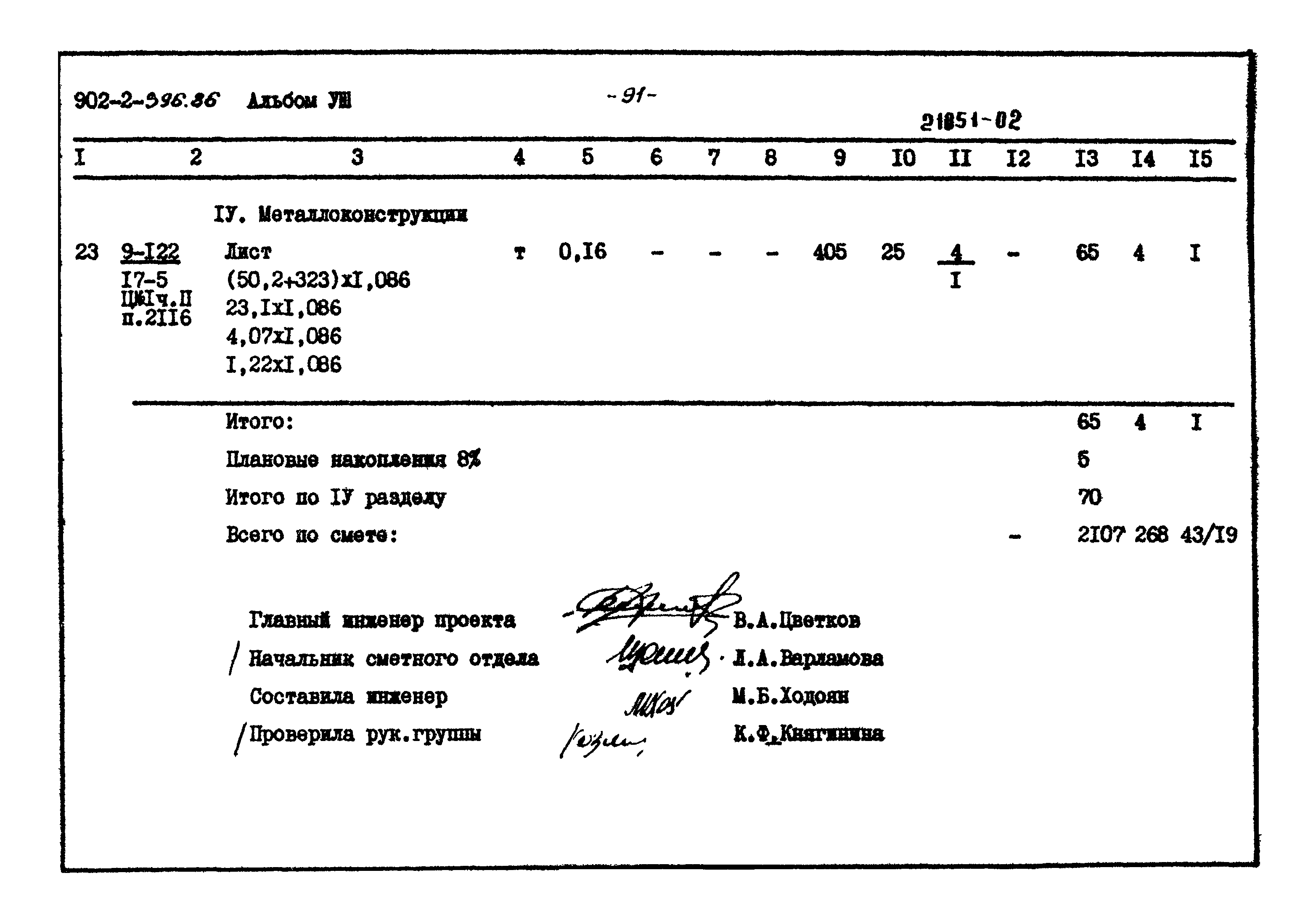 Типовой проект 902-2-396.86