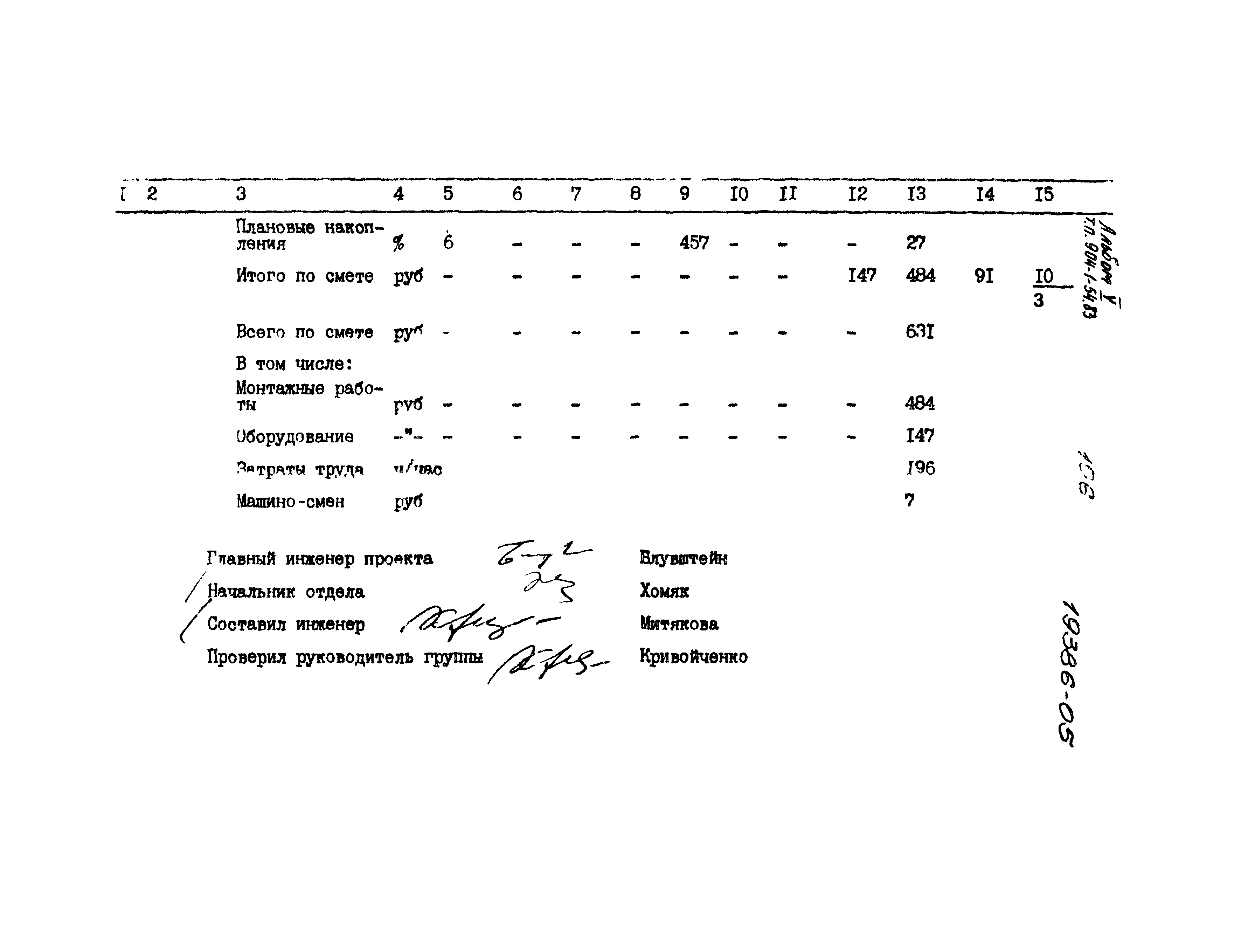Типовой проект 904-1-54.83