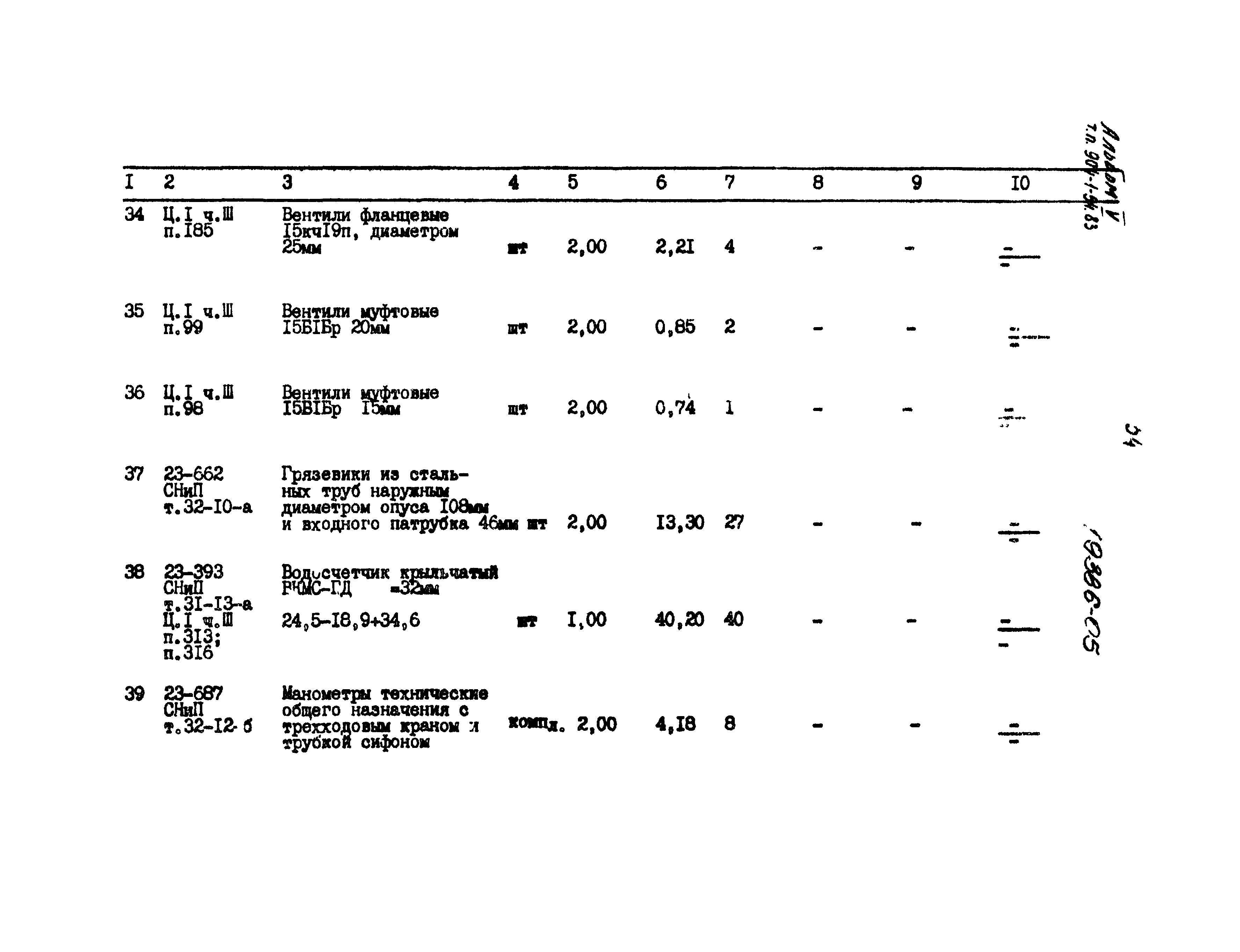 Типовой проект 904-1-54.83