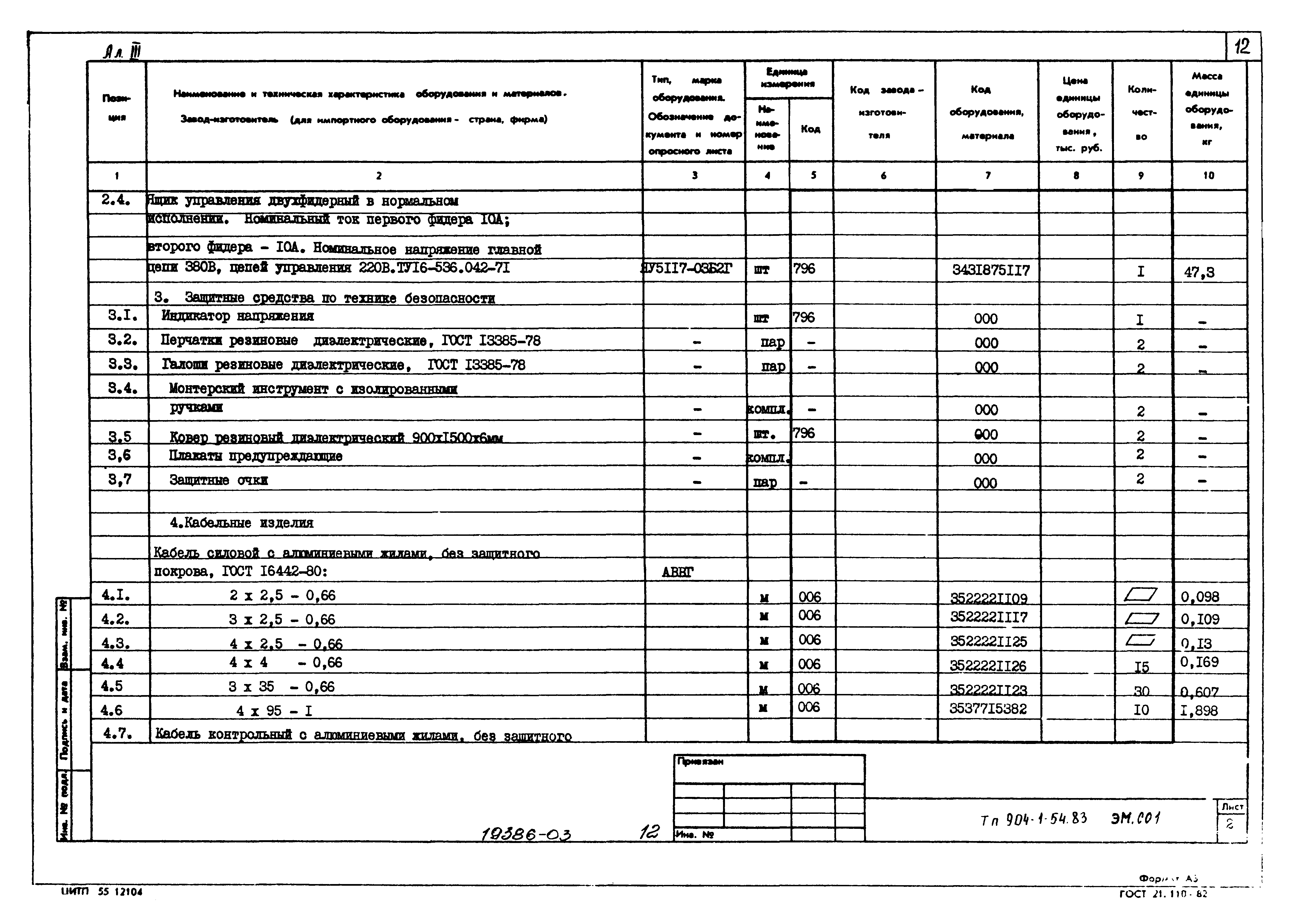 Типовой проект 904-1-54.83