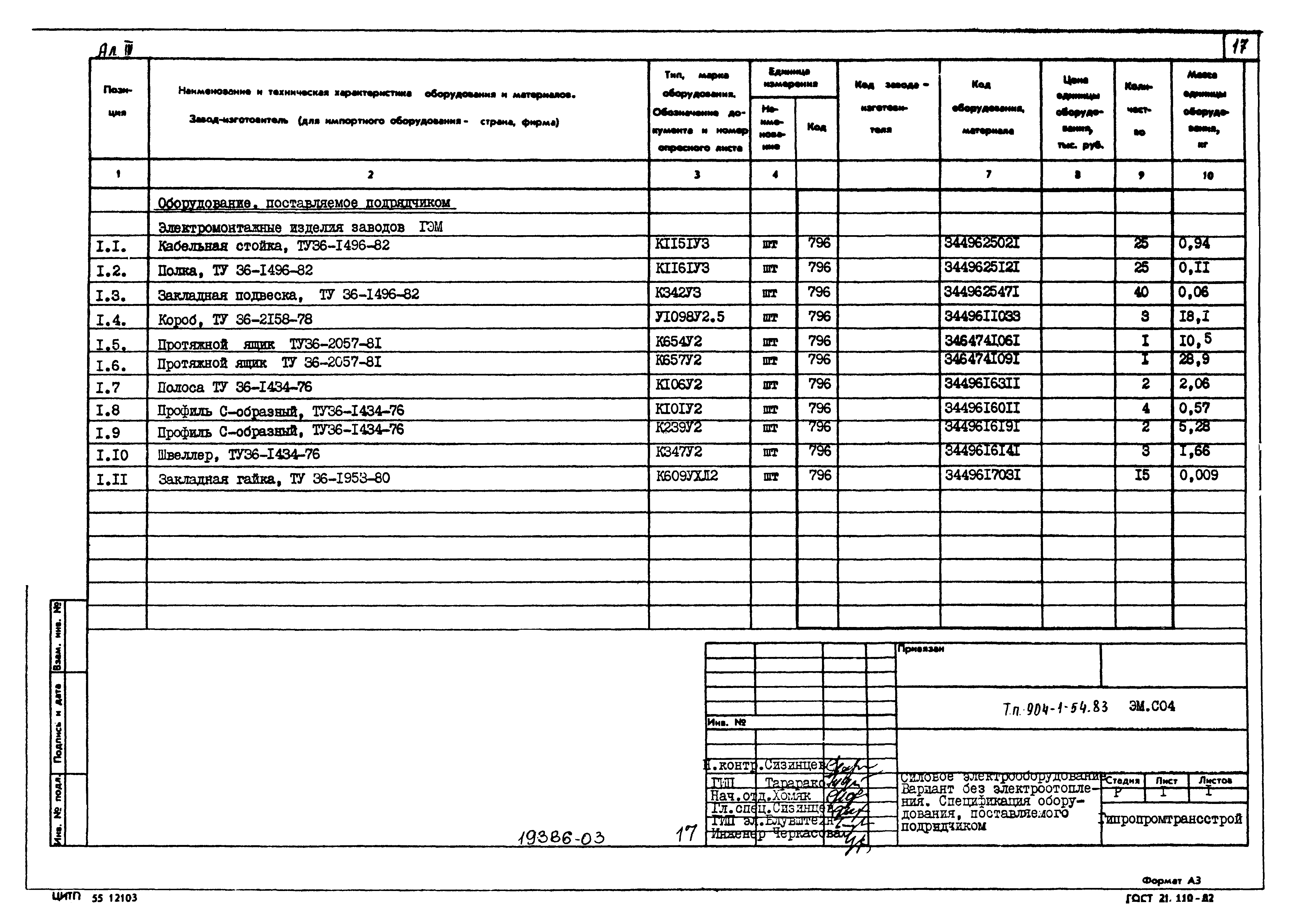 Типовой проект 904-1-54.83