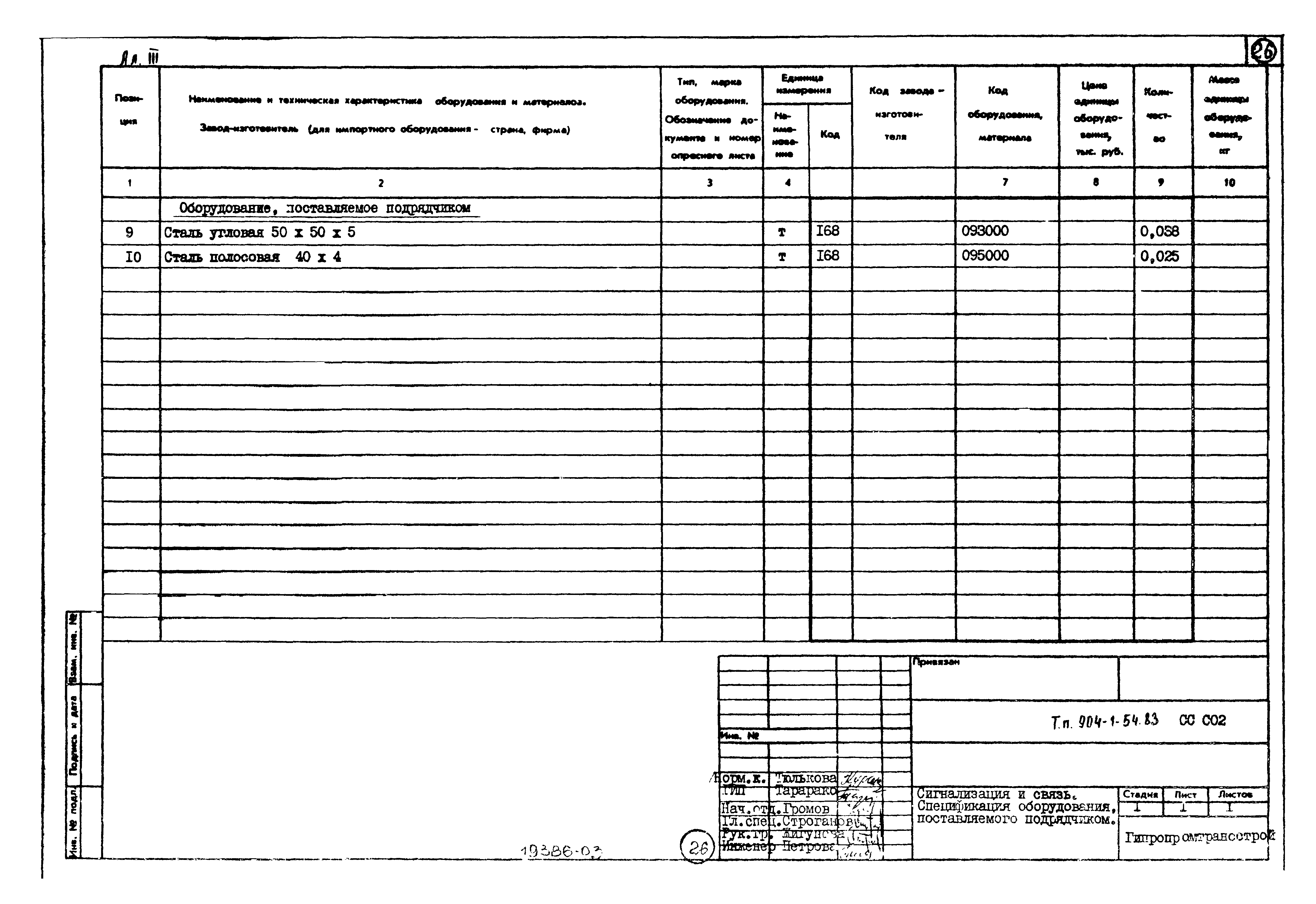 Типовой проект 904-1-54.83