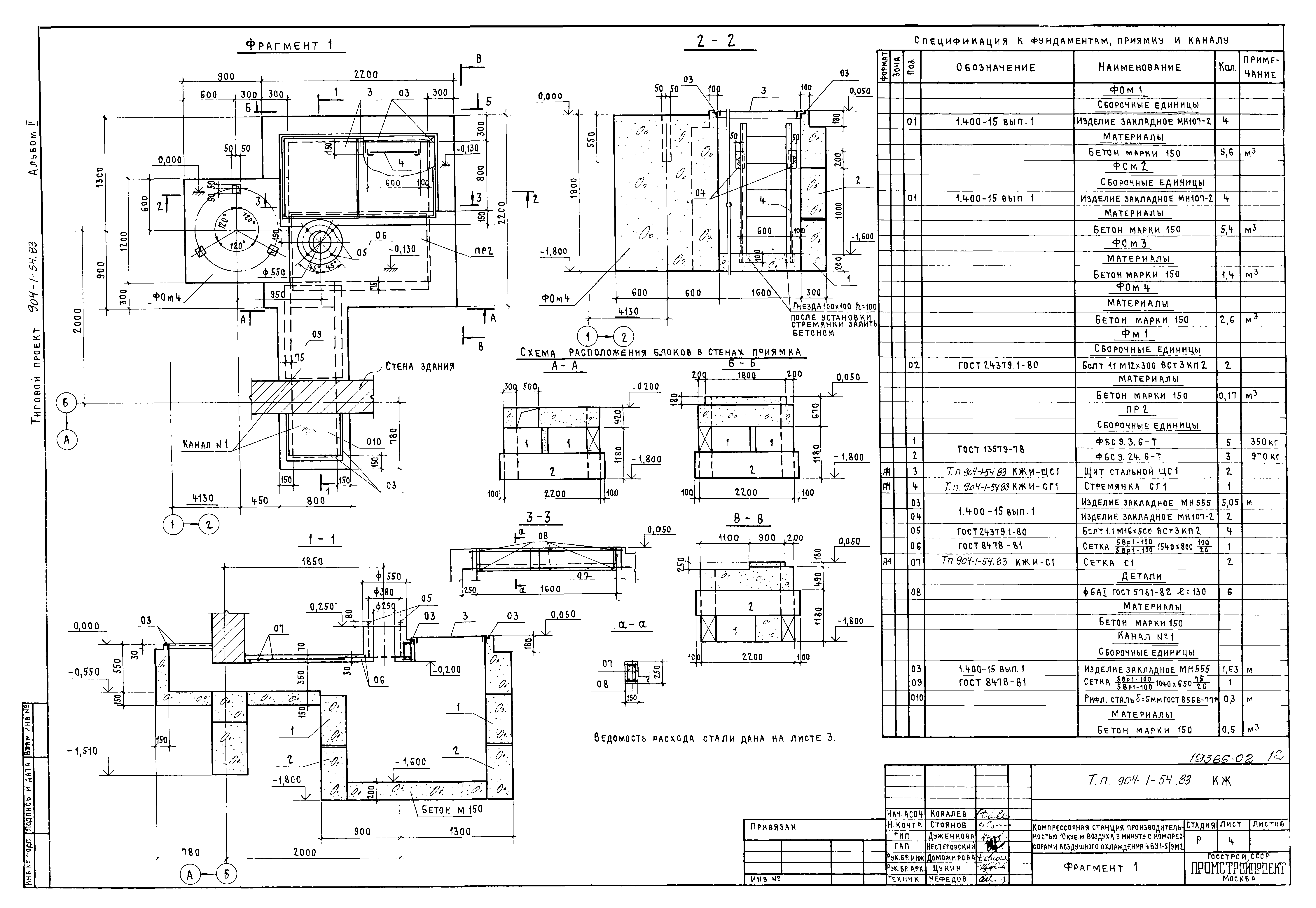 Типовой проект 904-1-54.83