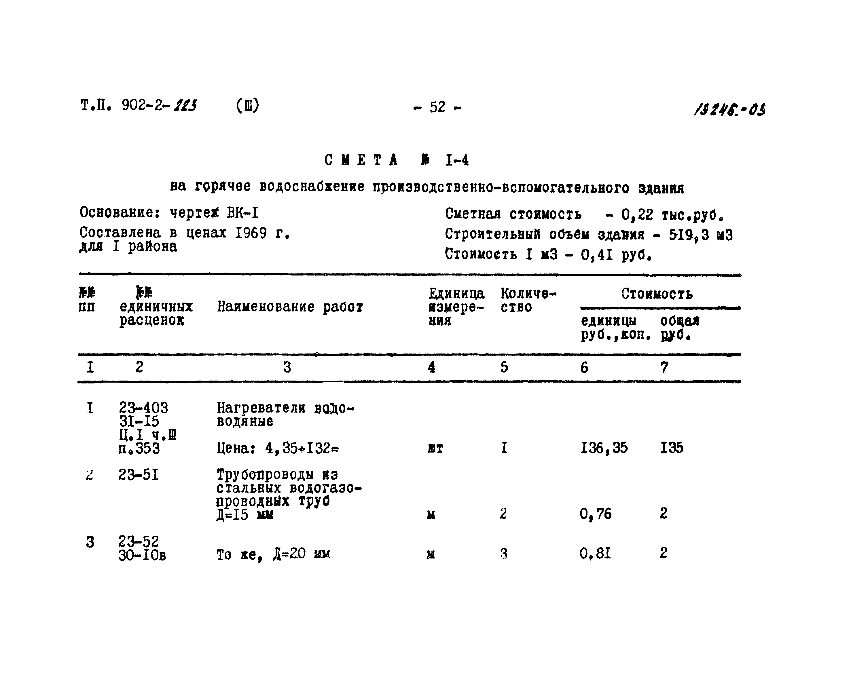 Типовой проект 902-2-223