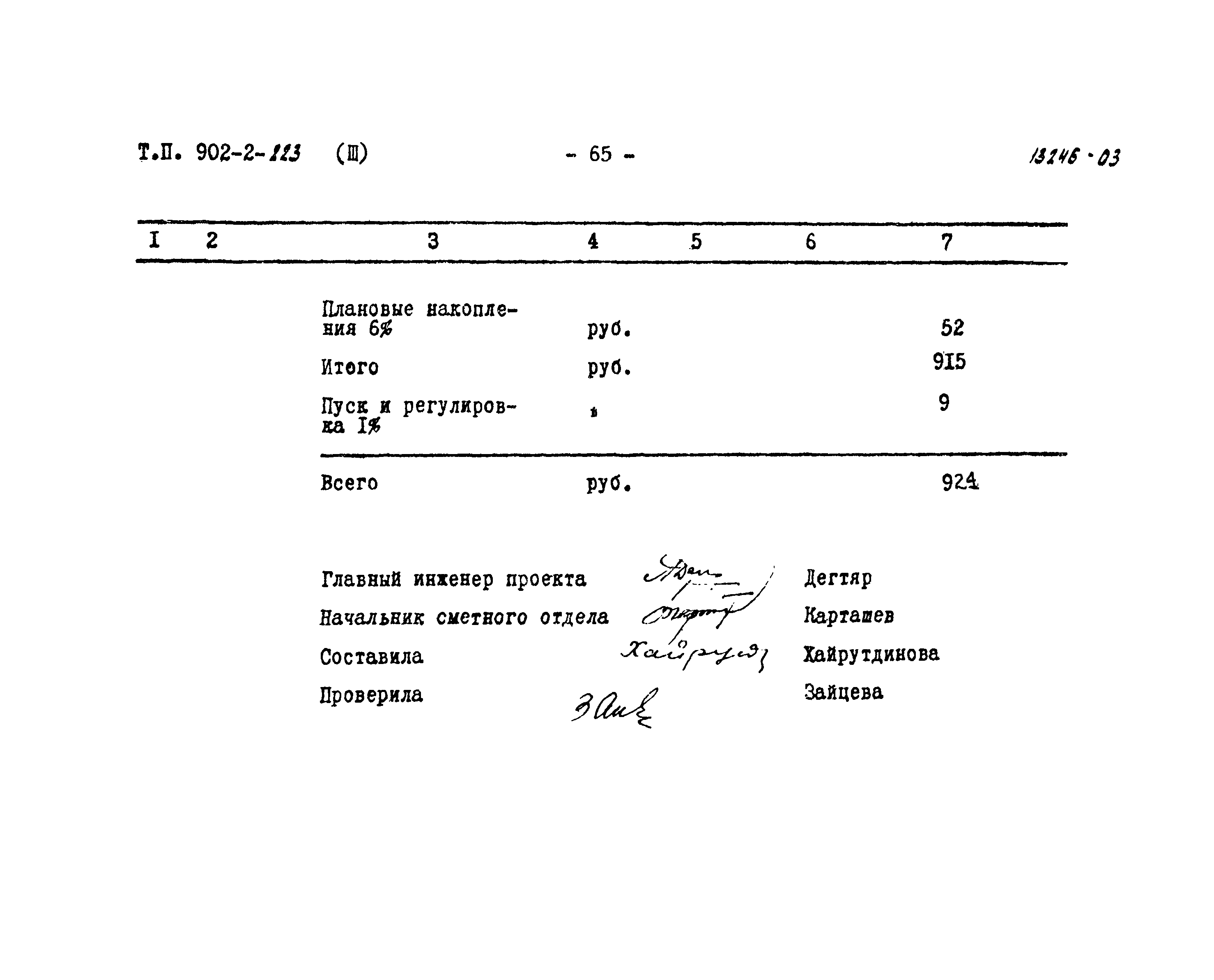 Типовой проект 902-2-223