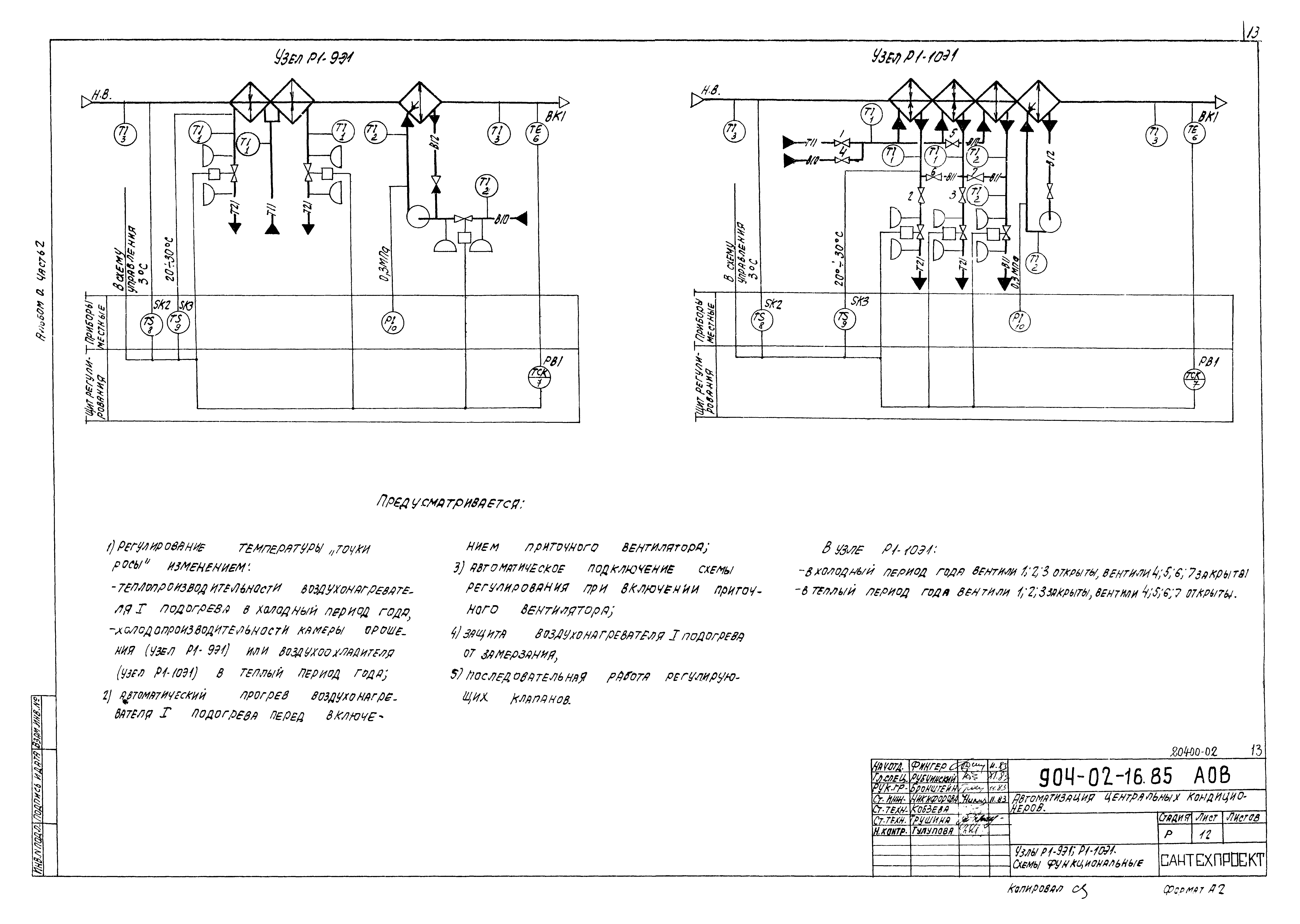 Типовые проектные решения 904-02-16.85