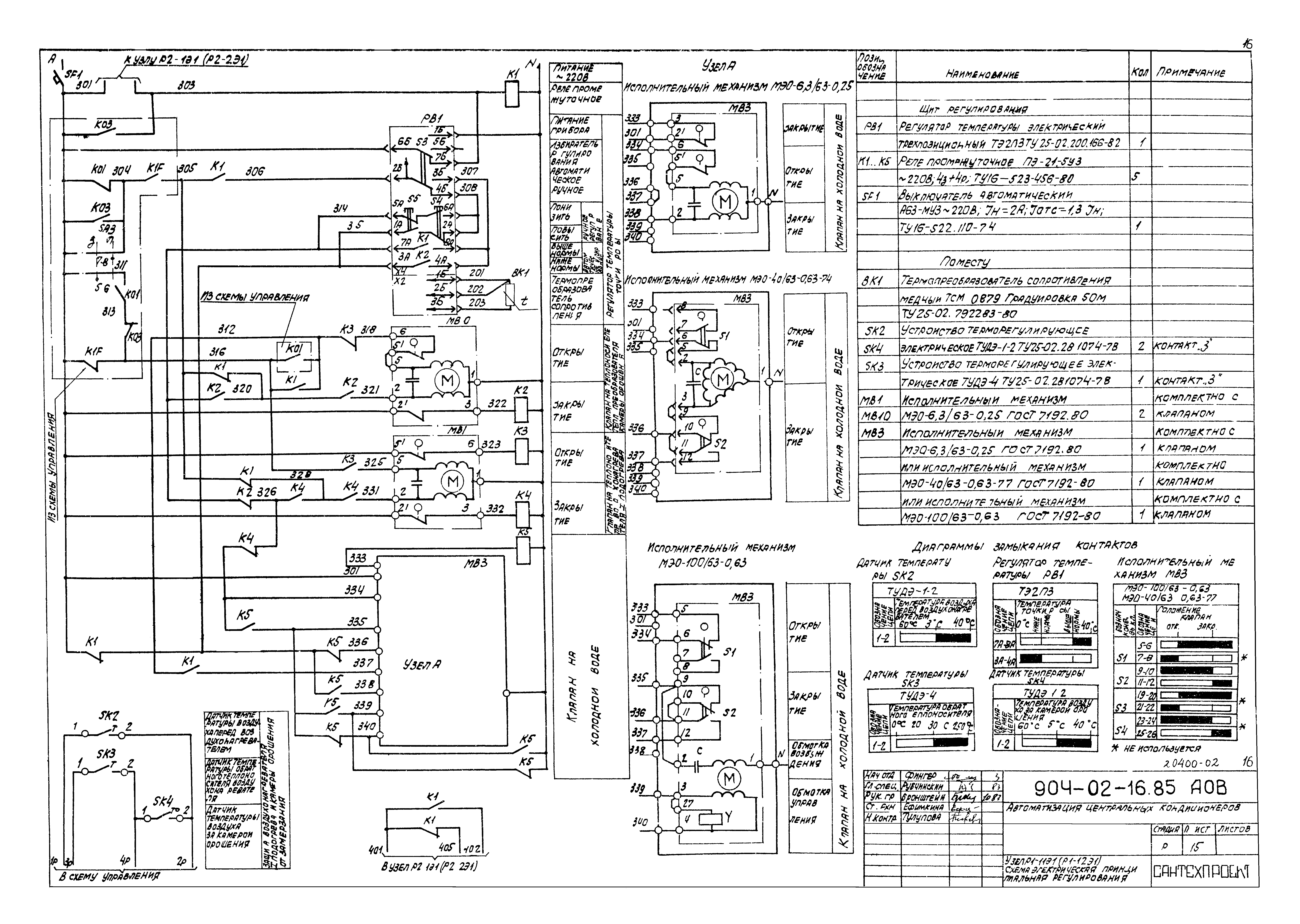 Типовые проектные решения 904-02-16.85