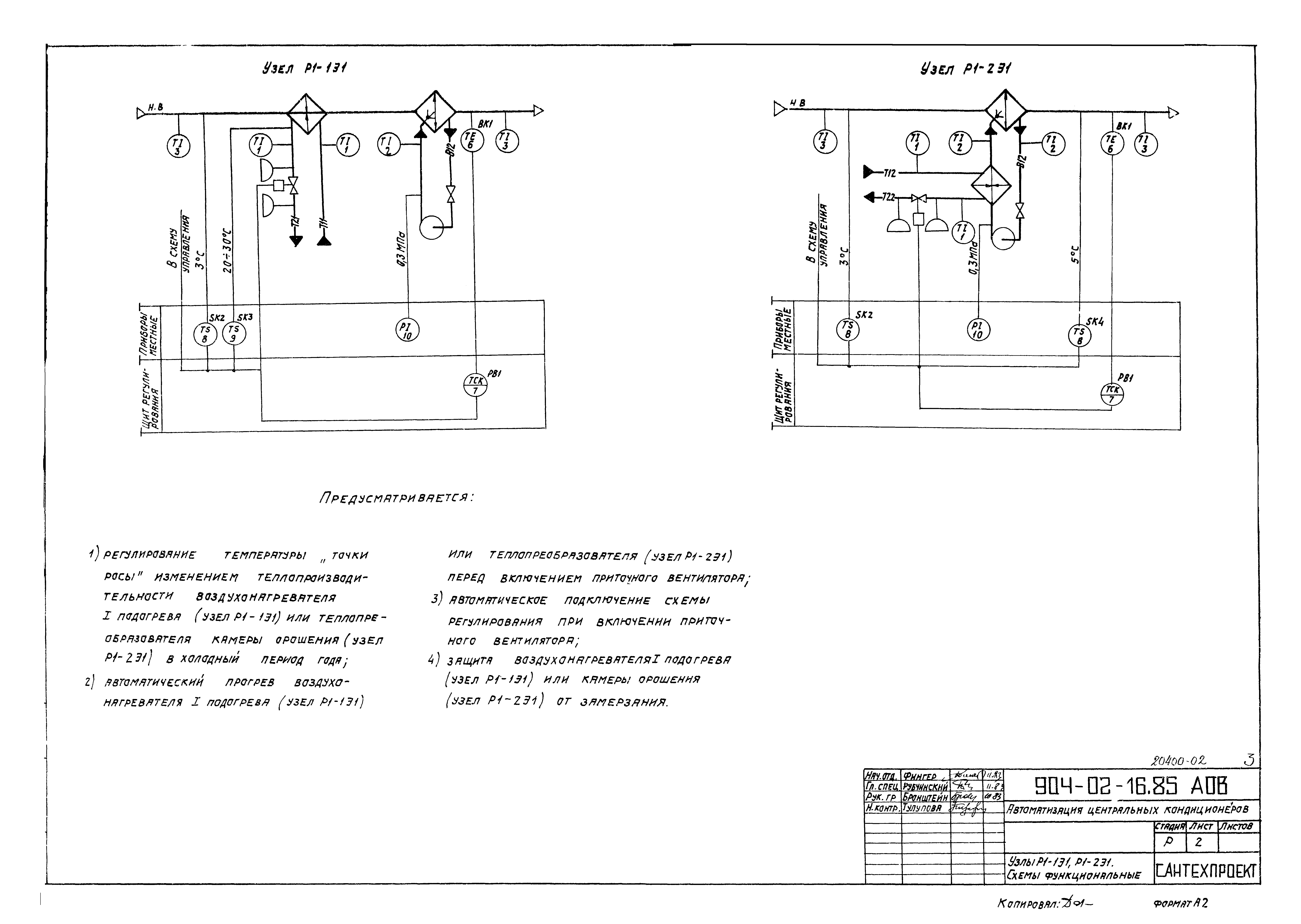 Типовые проектные решения 904-02-16.85