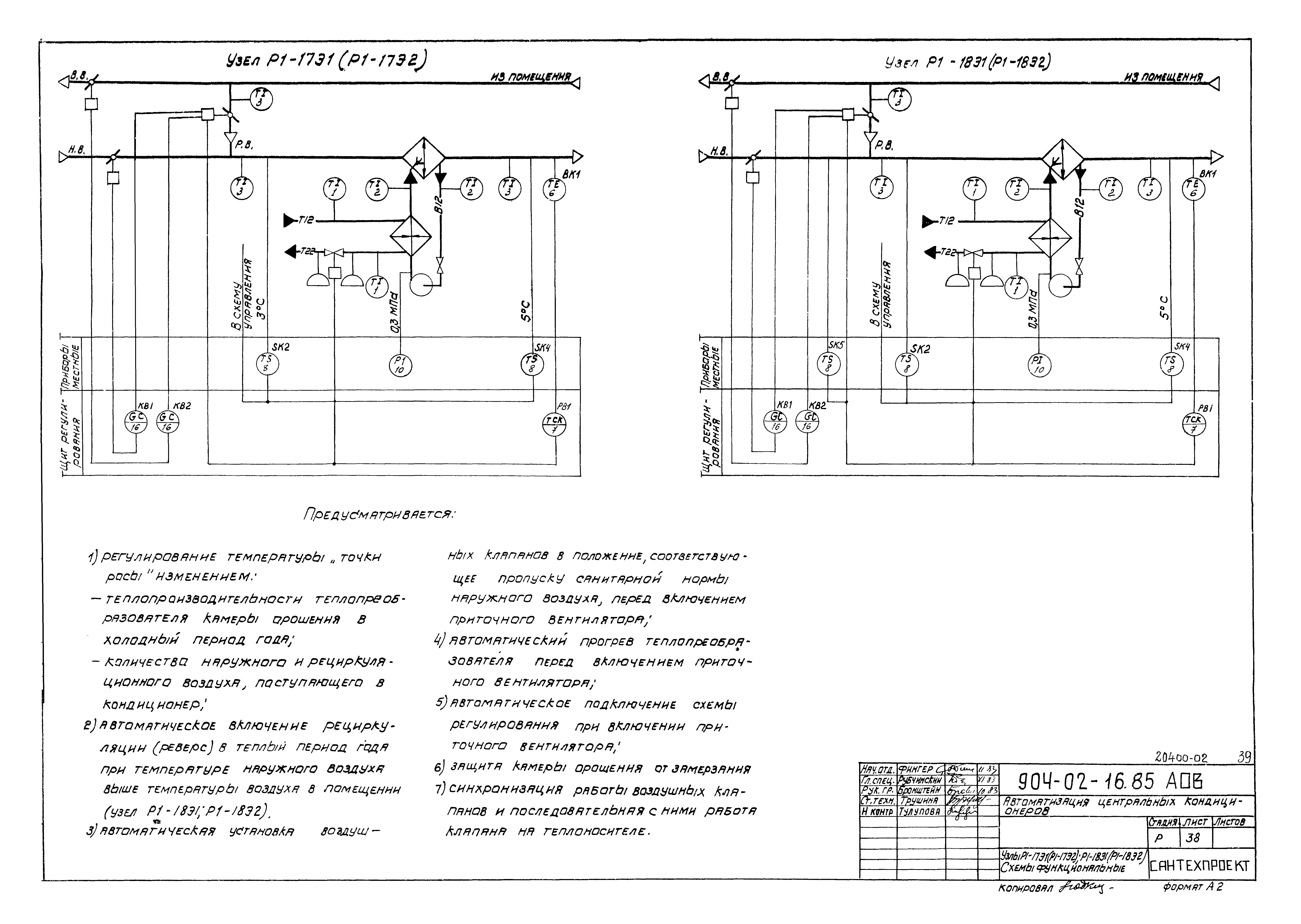 Типовые проектные решения 904-02-16.85