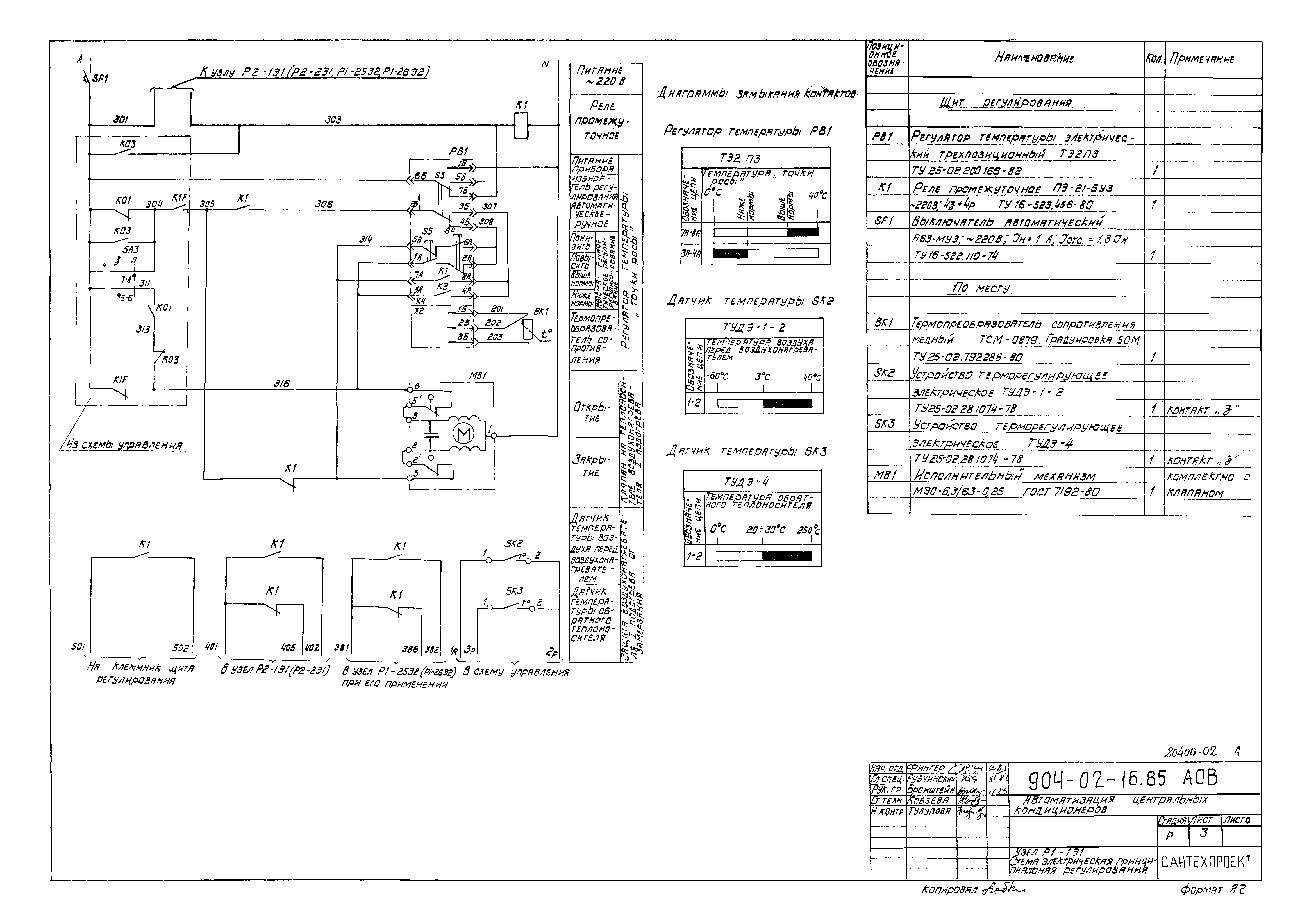 Типовые проектные решения 904-02-16.85