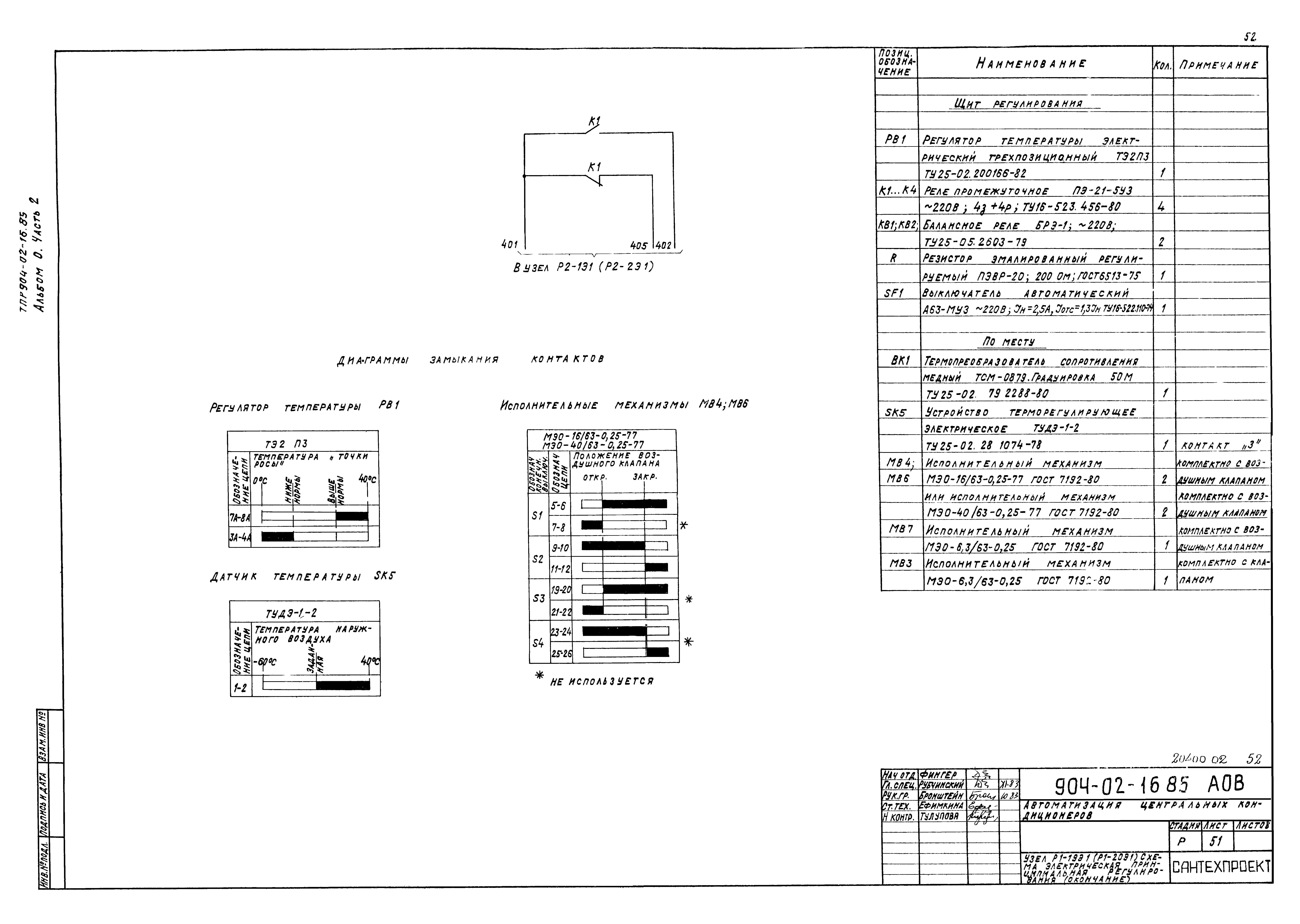 Типовые проектные решения 904-02-16.85