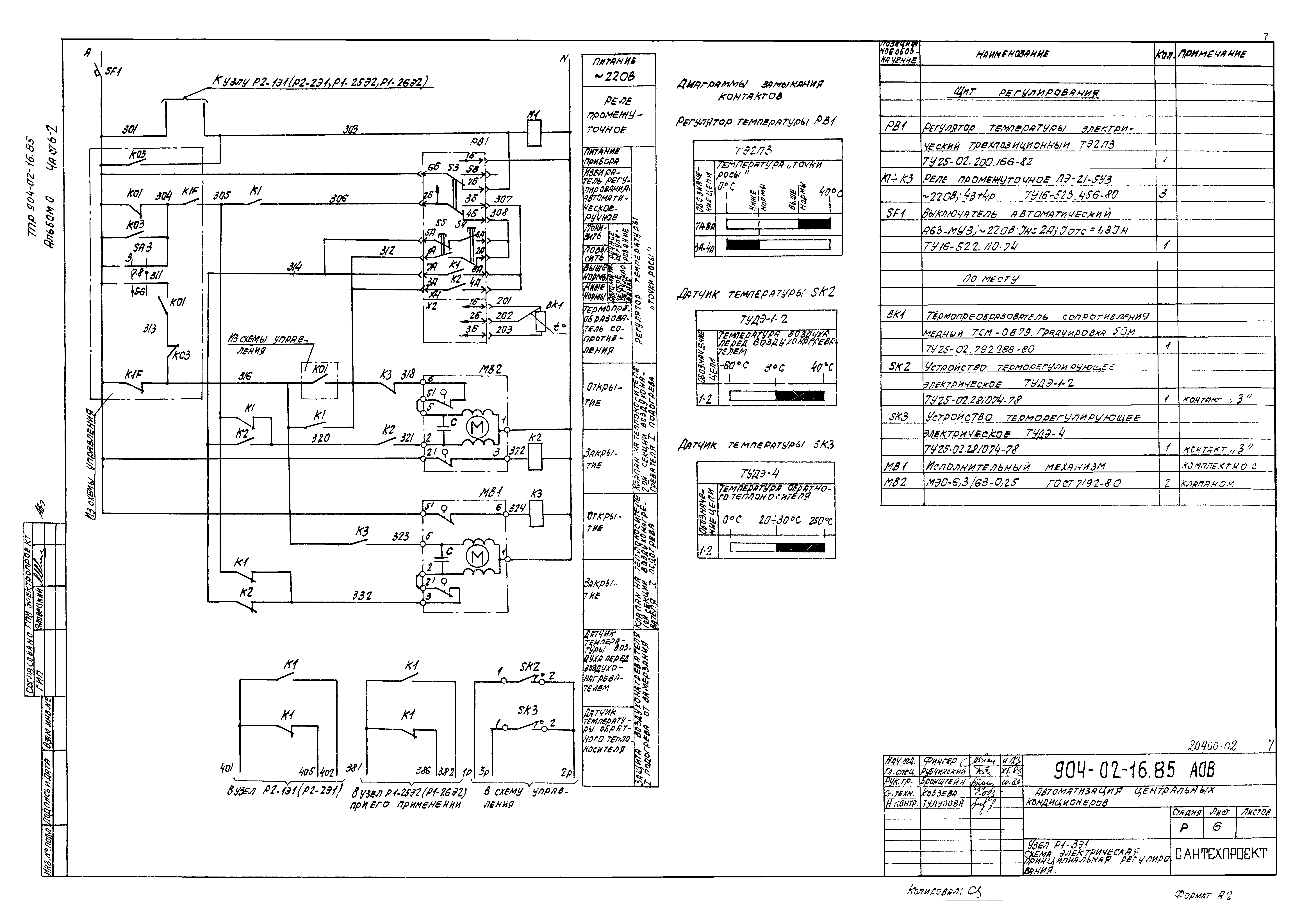 Типовые проектные решения 904-02-16.85