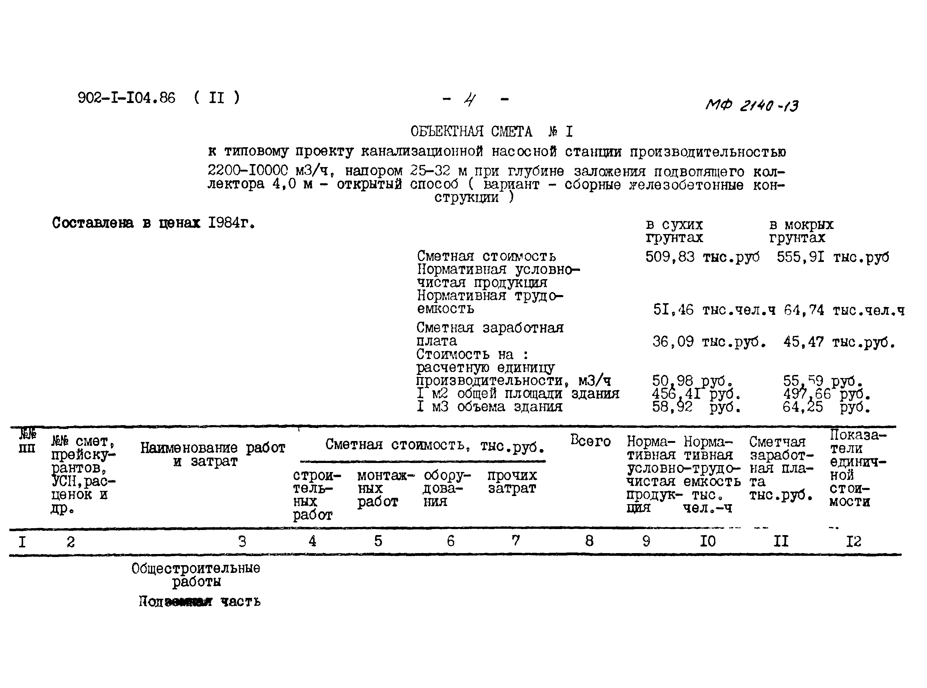 Типовой проект 902-1-104.86