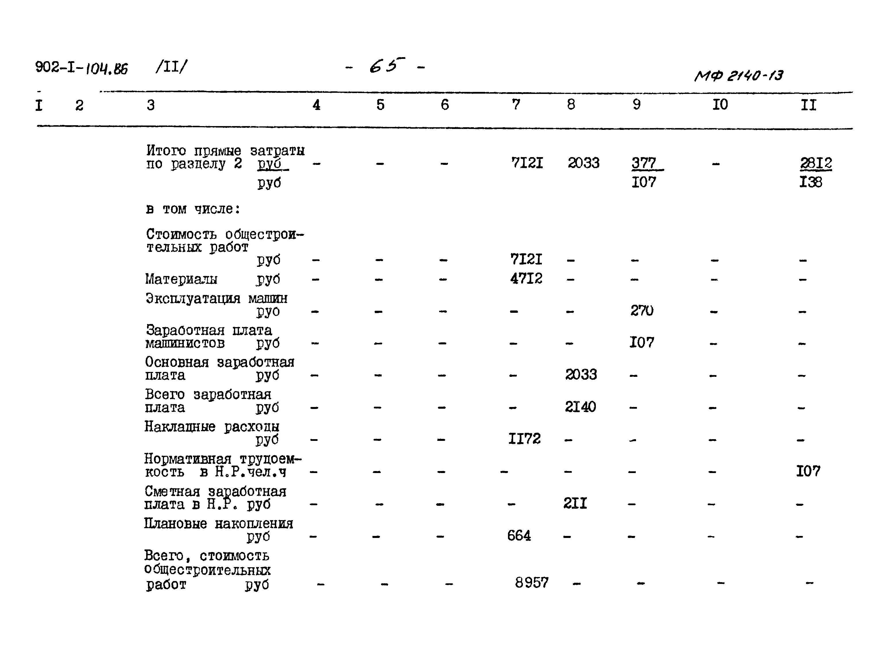 Типовой проект 902-1-104.86