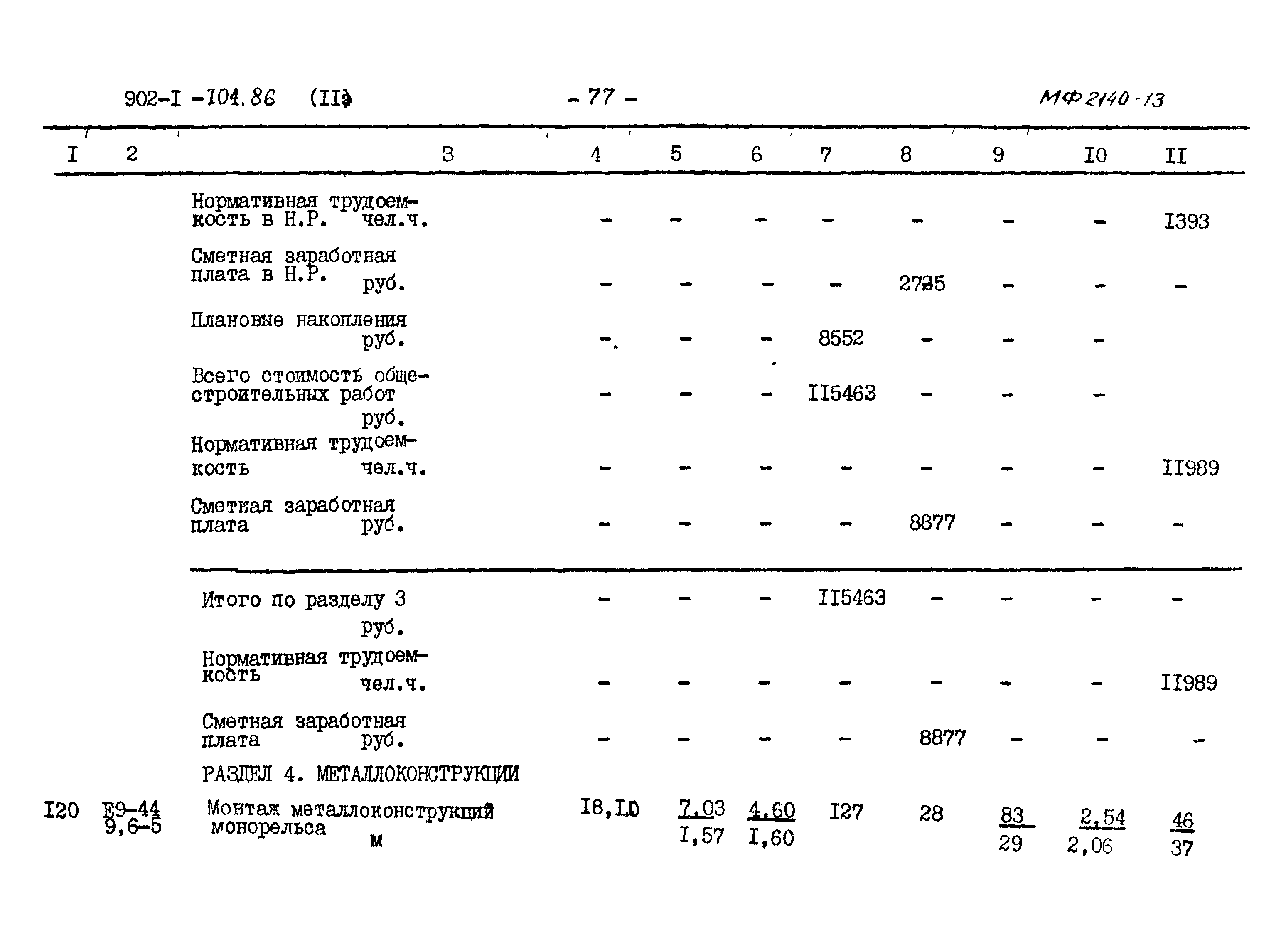 Типовой проект 902-1-104.86
