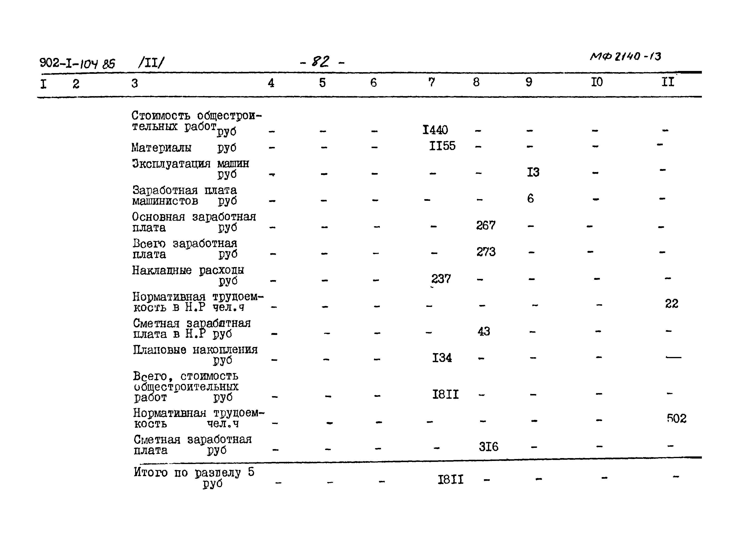 Типовой проект 902-1-104.86