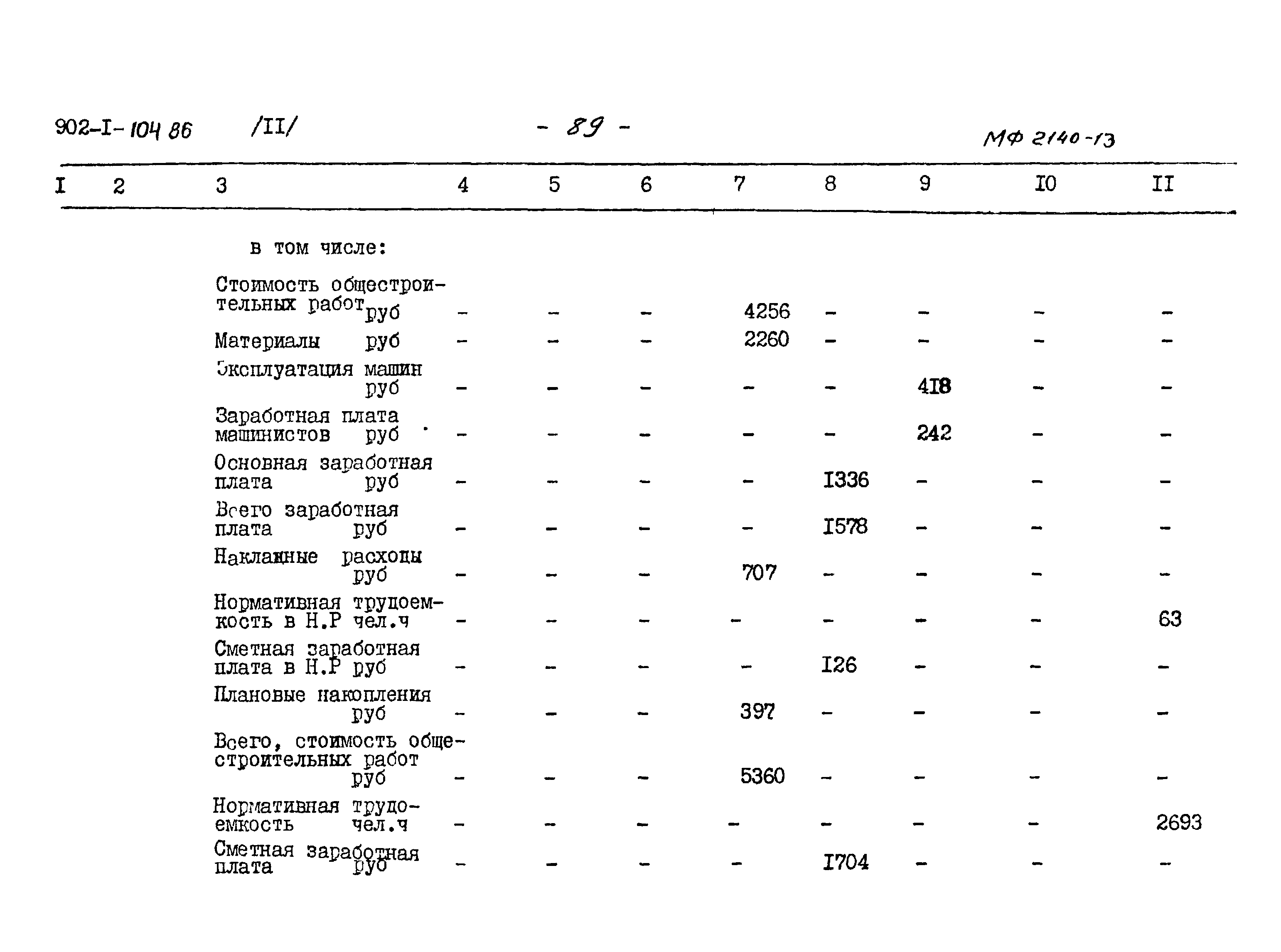 Типовой проект 902-1-104.86