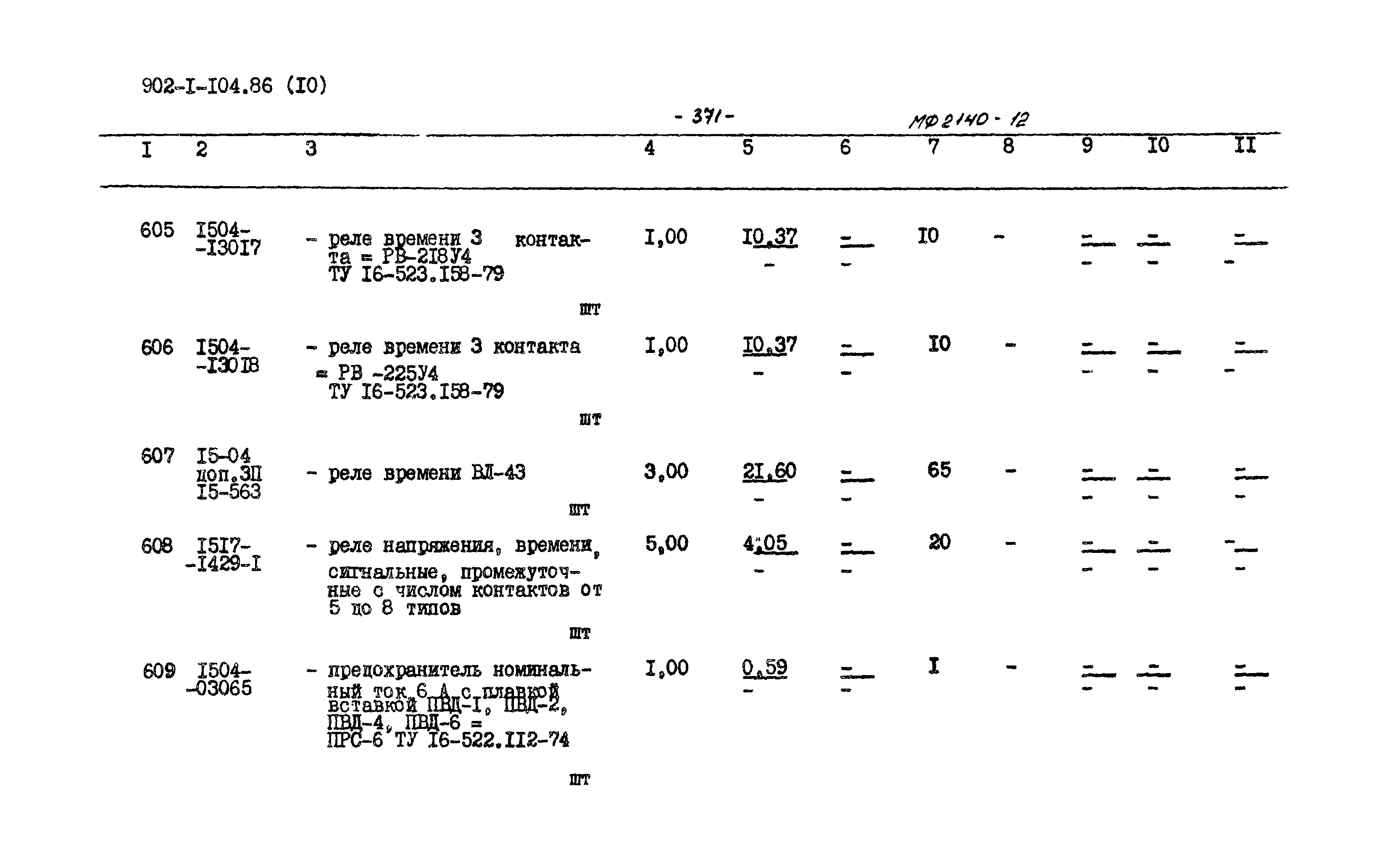 Типовой проект 902-1-104.86
