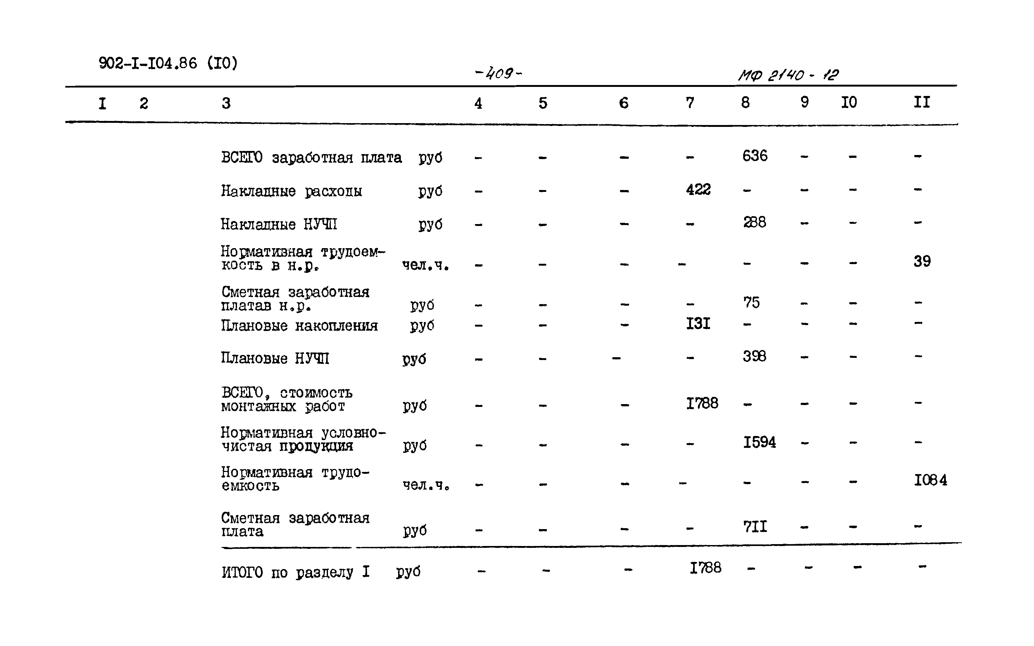 Типовой проект 902-1-104.86