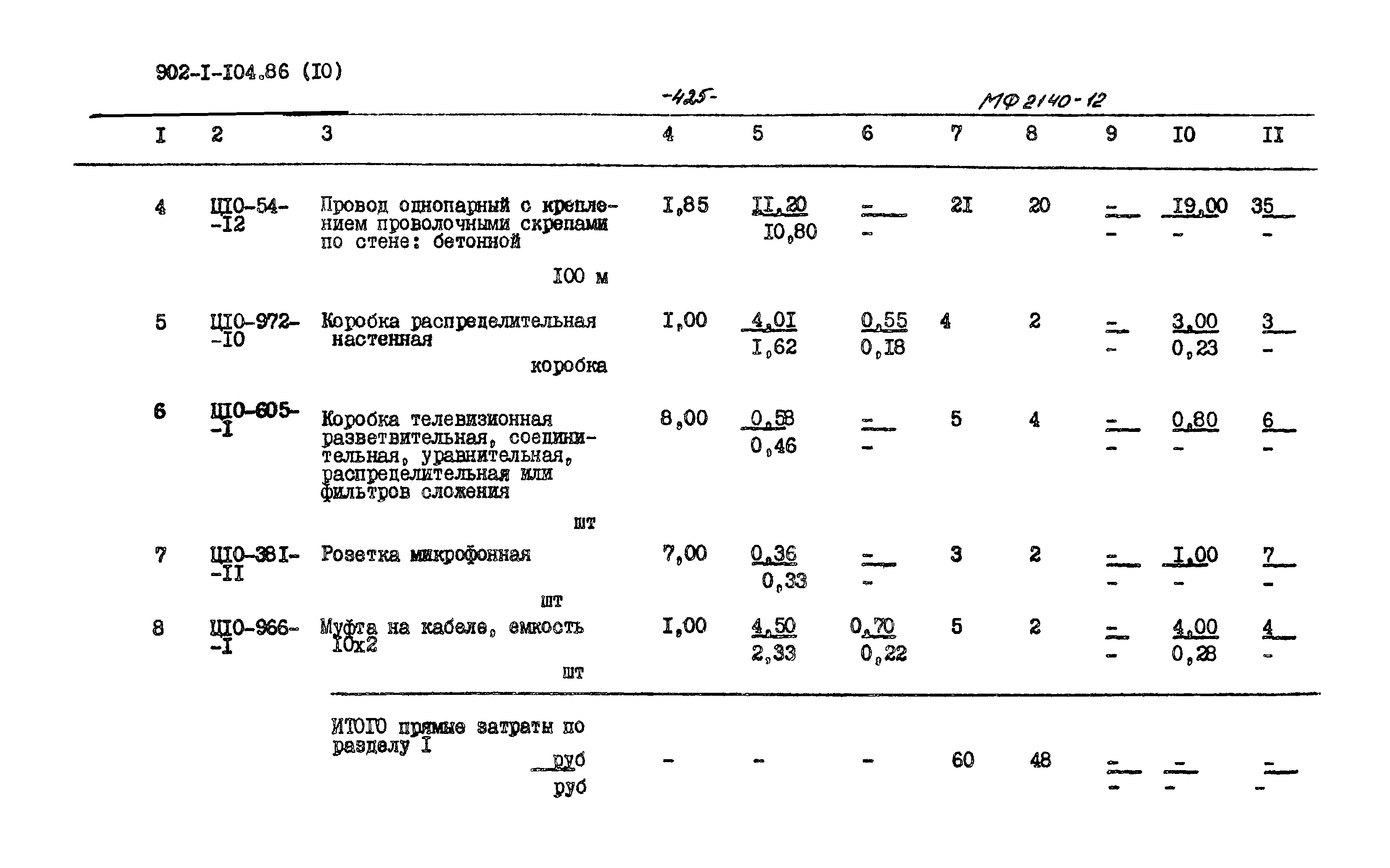 Типовой проект 902-1-104.86
