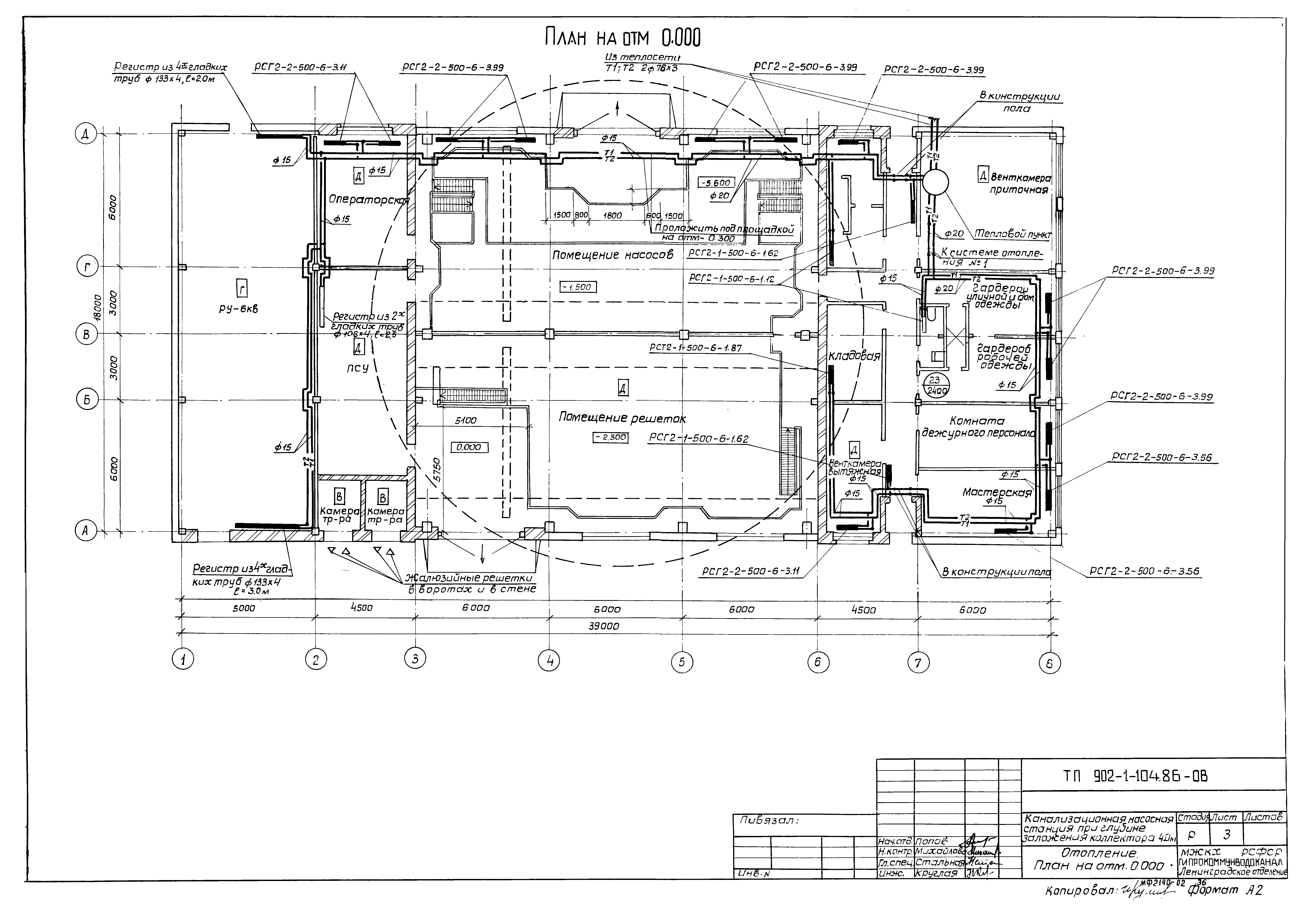 Типовой проект 902-1-104.86
