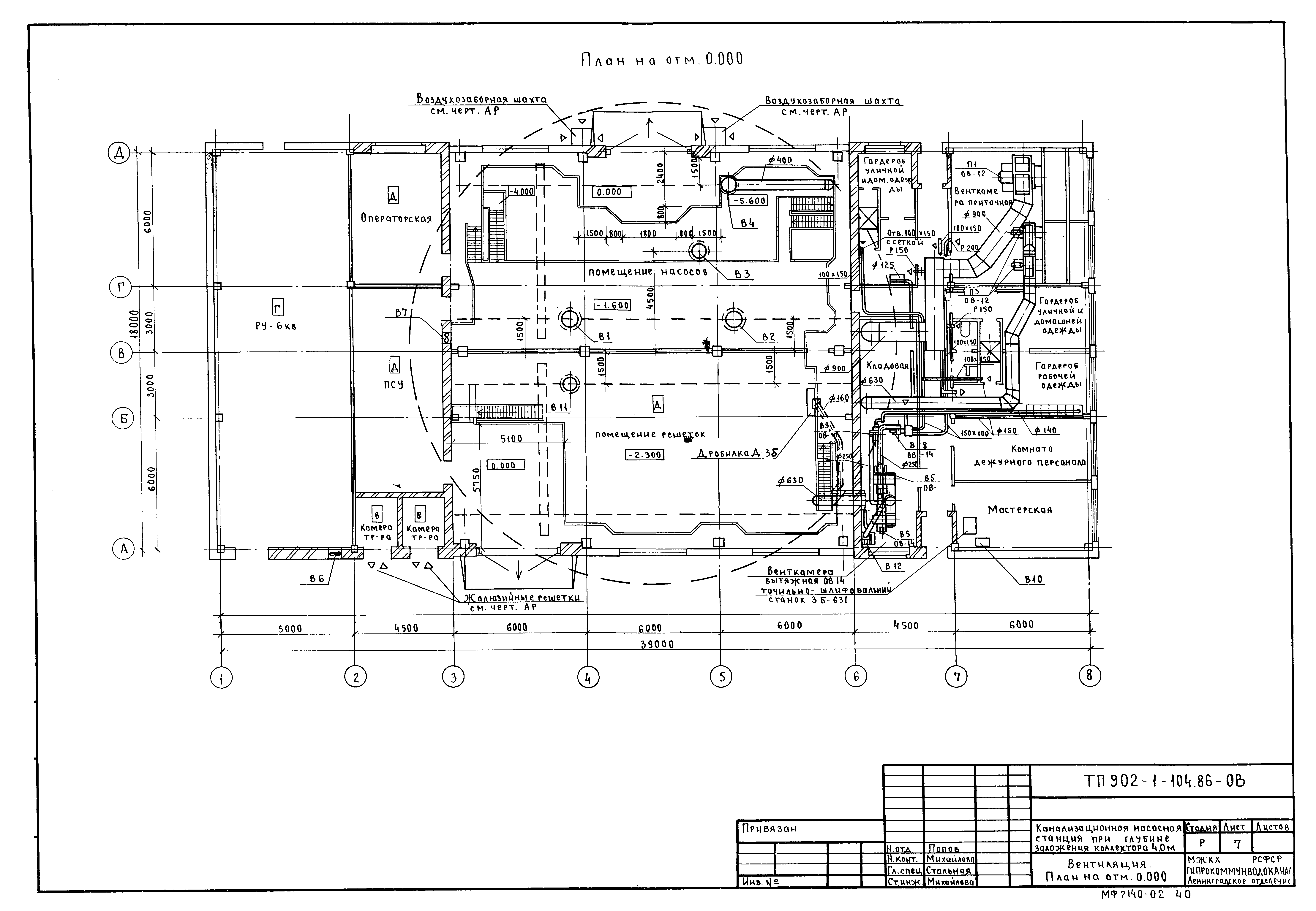 Типовой проект 902-1-104.86