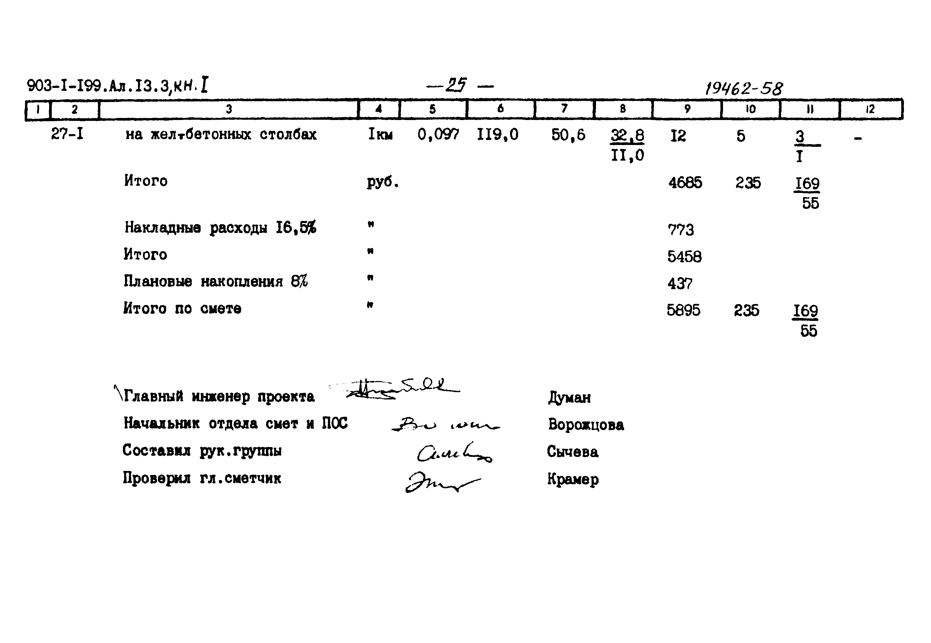 Типовой проект 903-1-199