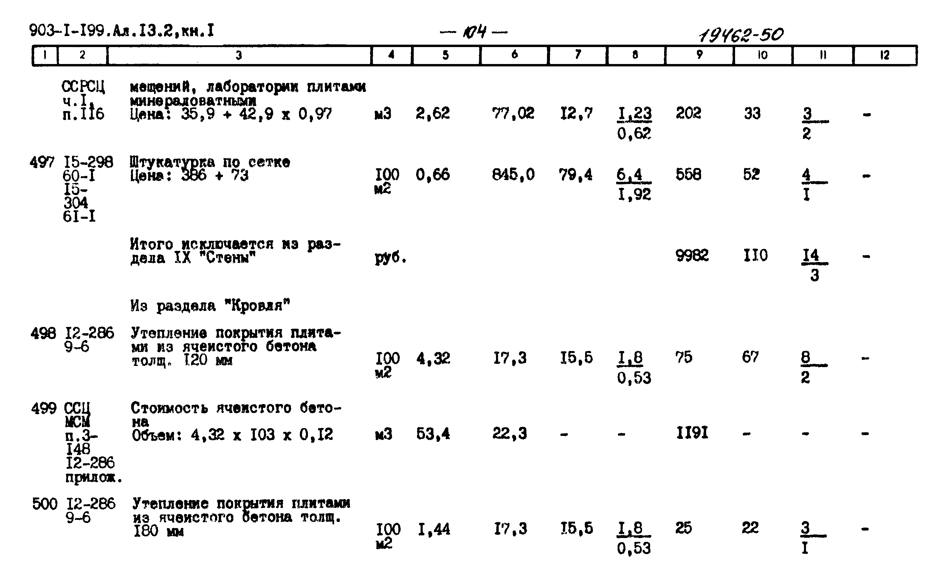 Типовой проект 903-1-199
